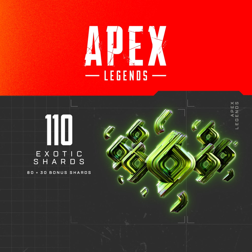Apex 英雄 - 80 片奇異碎片 +（30 片獎勵奇異碎片） (日英韓文版)