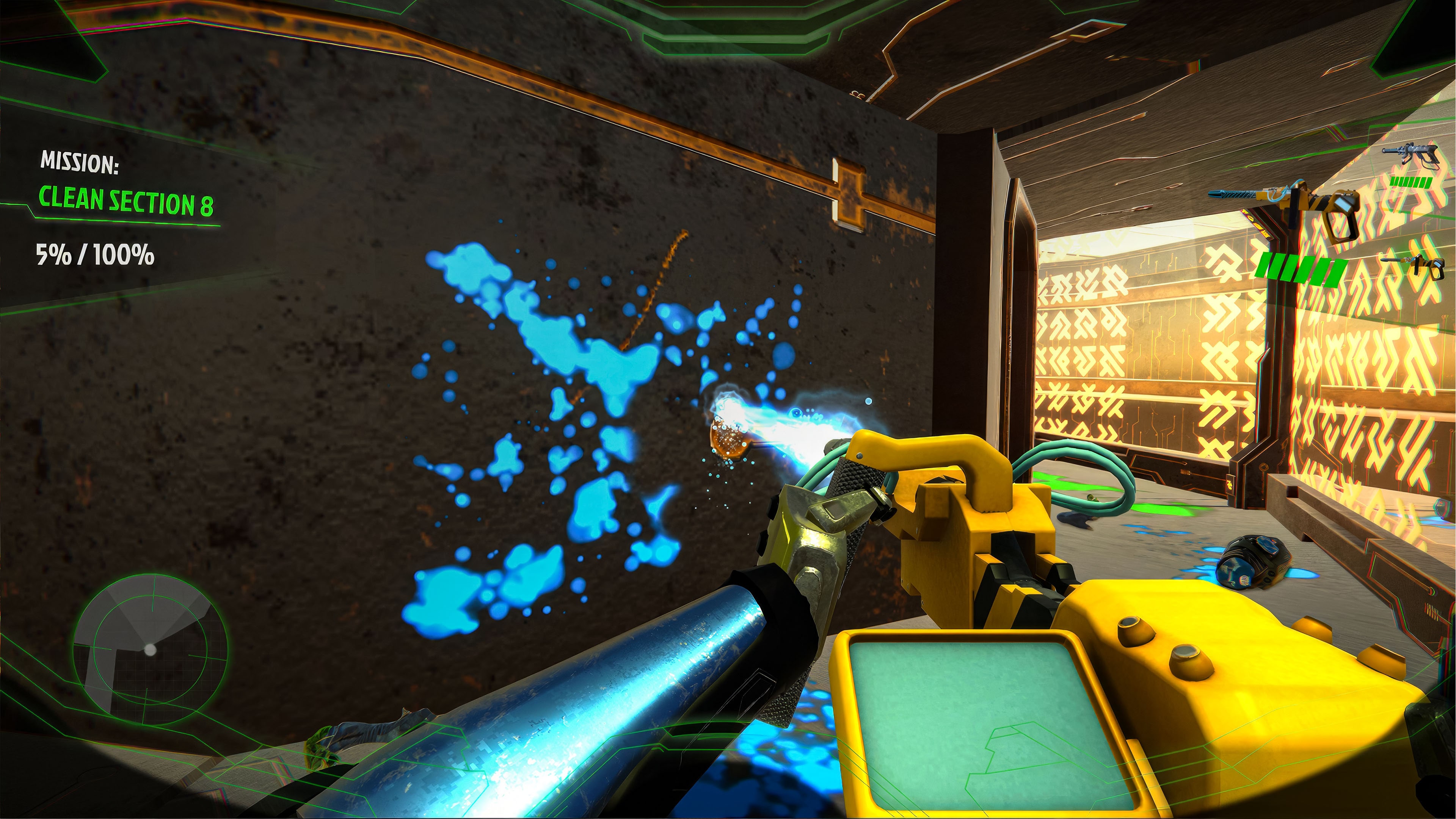 #7. Space CleanUp: Cosmic Robot Disinfector (PlayStation) By: GOGAME CONSOLE PUBLISHER LTD