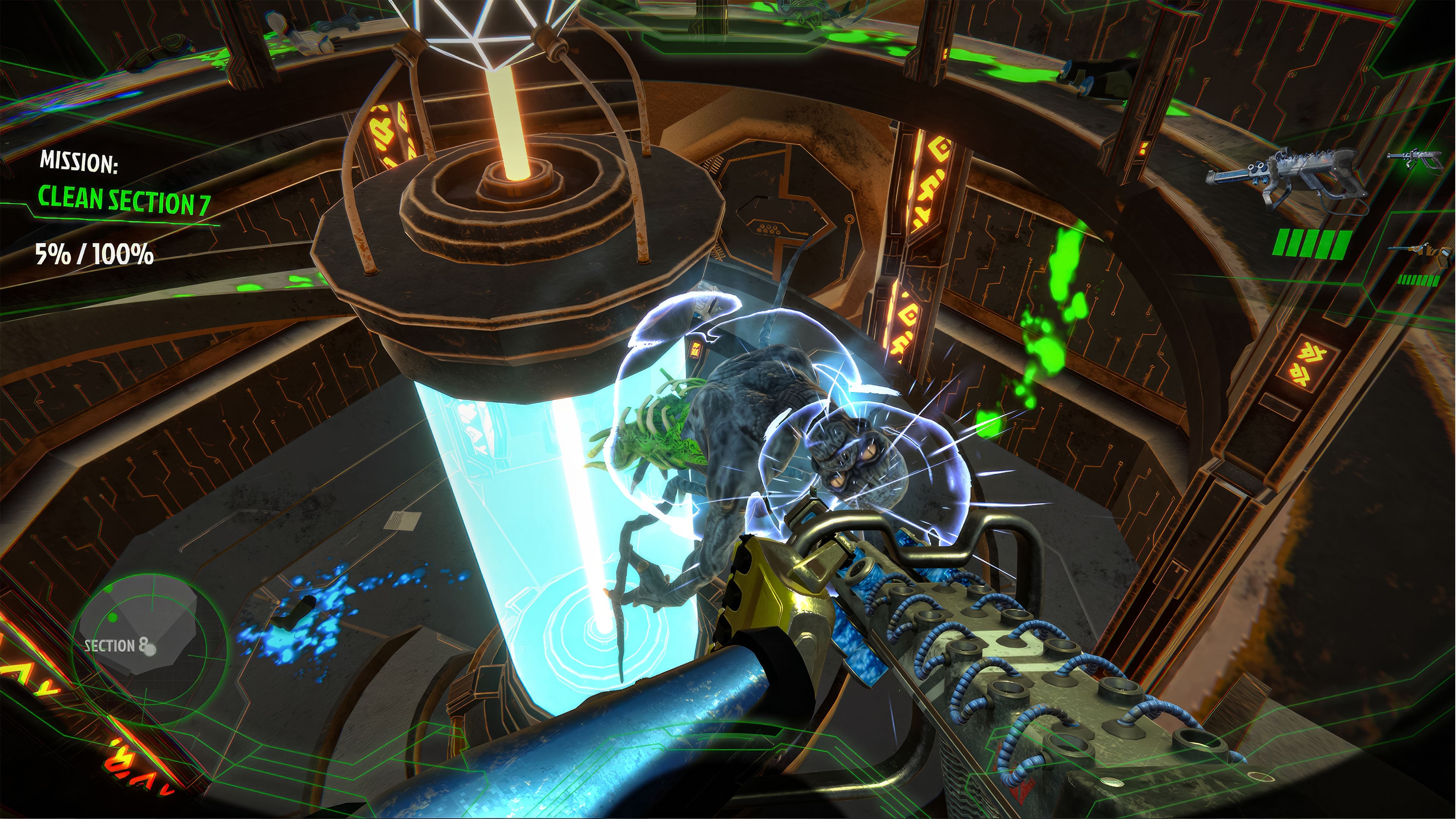 #1. Space CleanUp: Cosmic Robot Disinfector (PlayStation) By: GOGAME CONSOLE PUBLISHER LTD