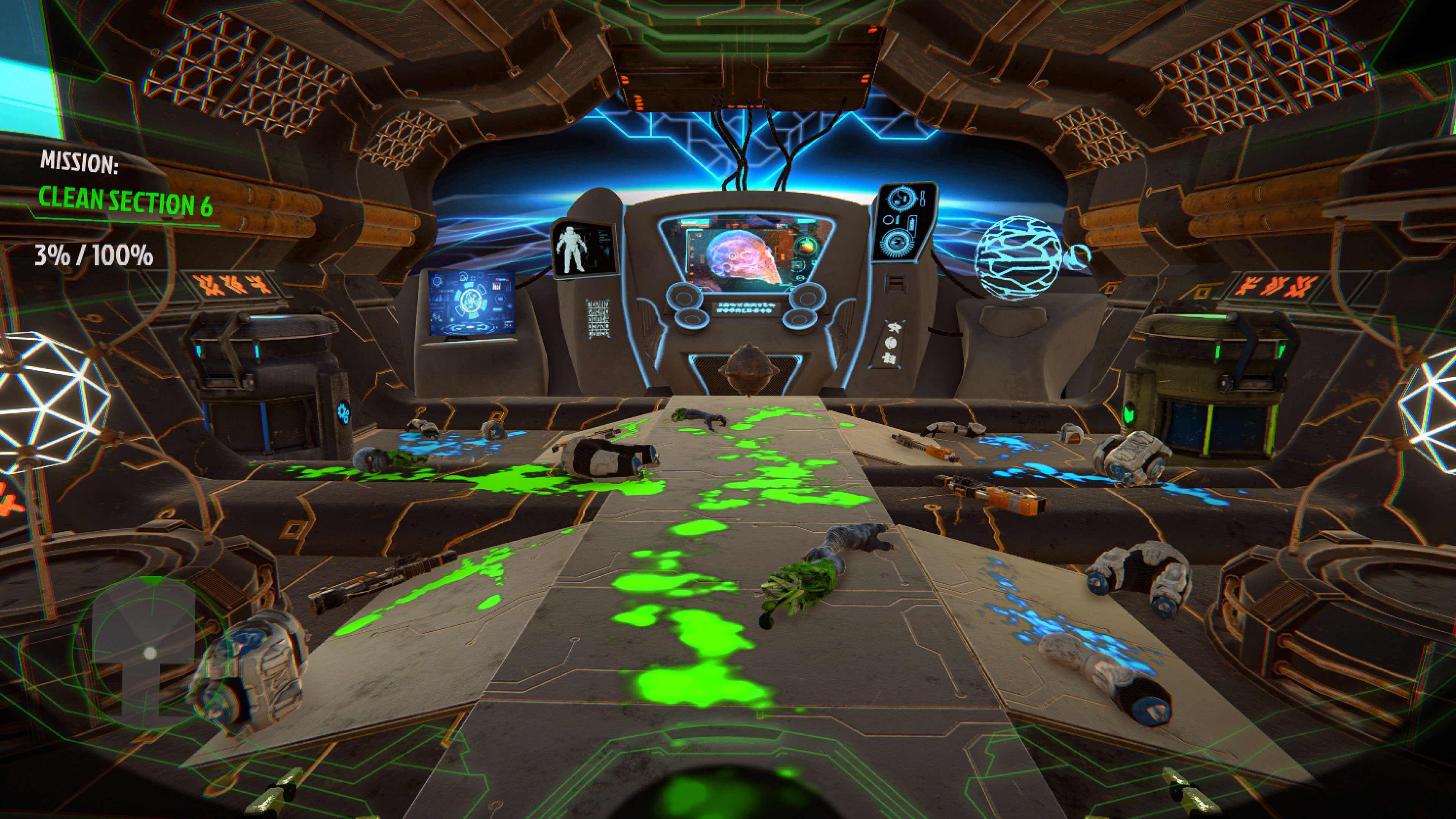 #2. Space CleanUp: Cosmic Robot Disinfector (PlayStation) By: GOGAME CONSOLE PUBLISHER LTD