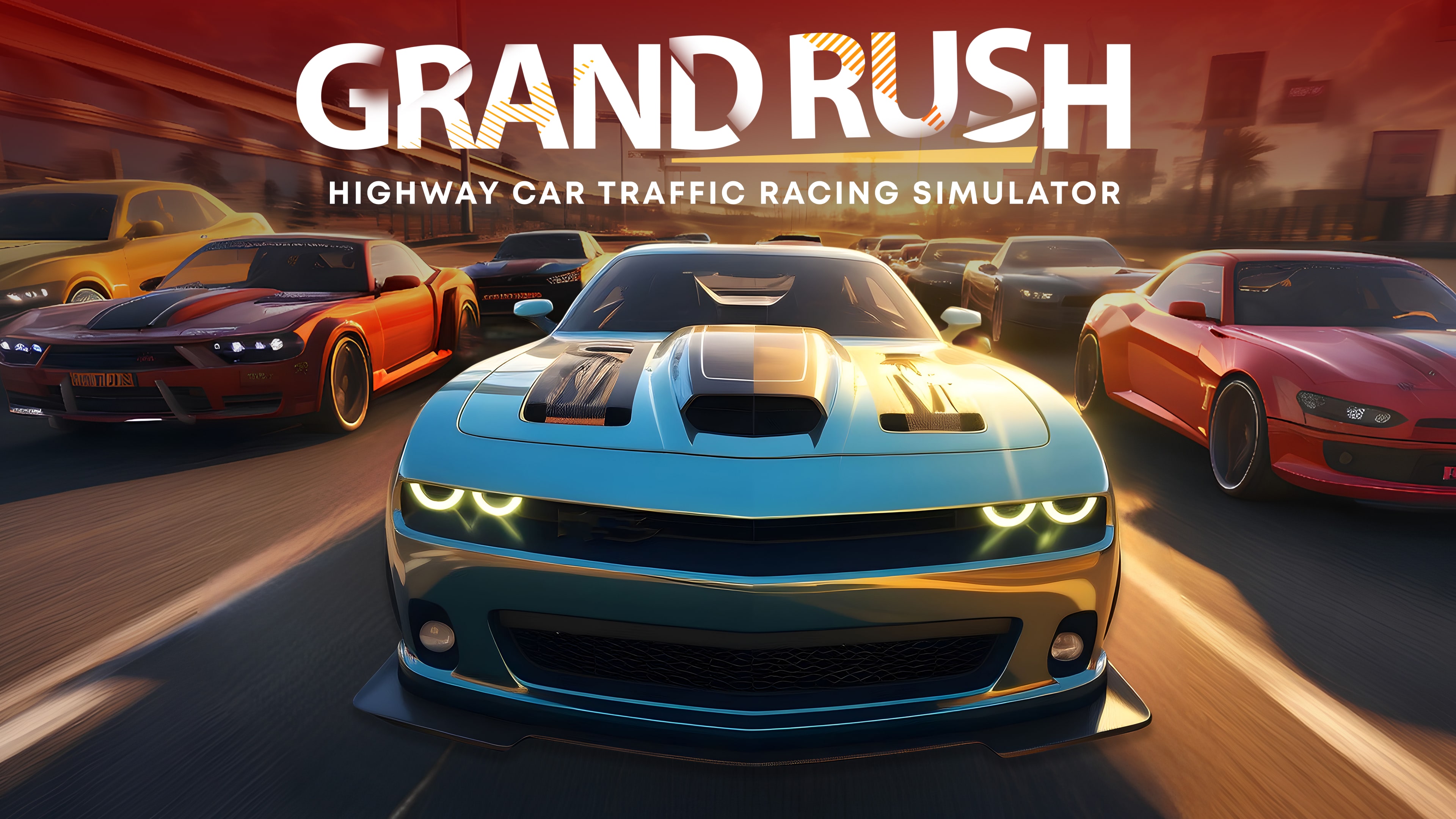 Grand Rush: Highway Car Traffic Racing Simulator