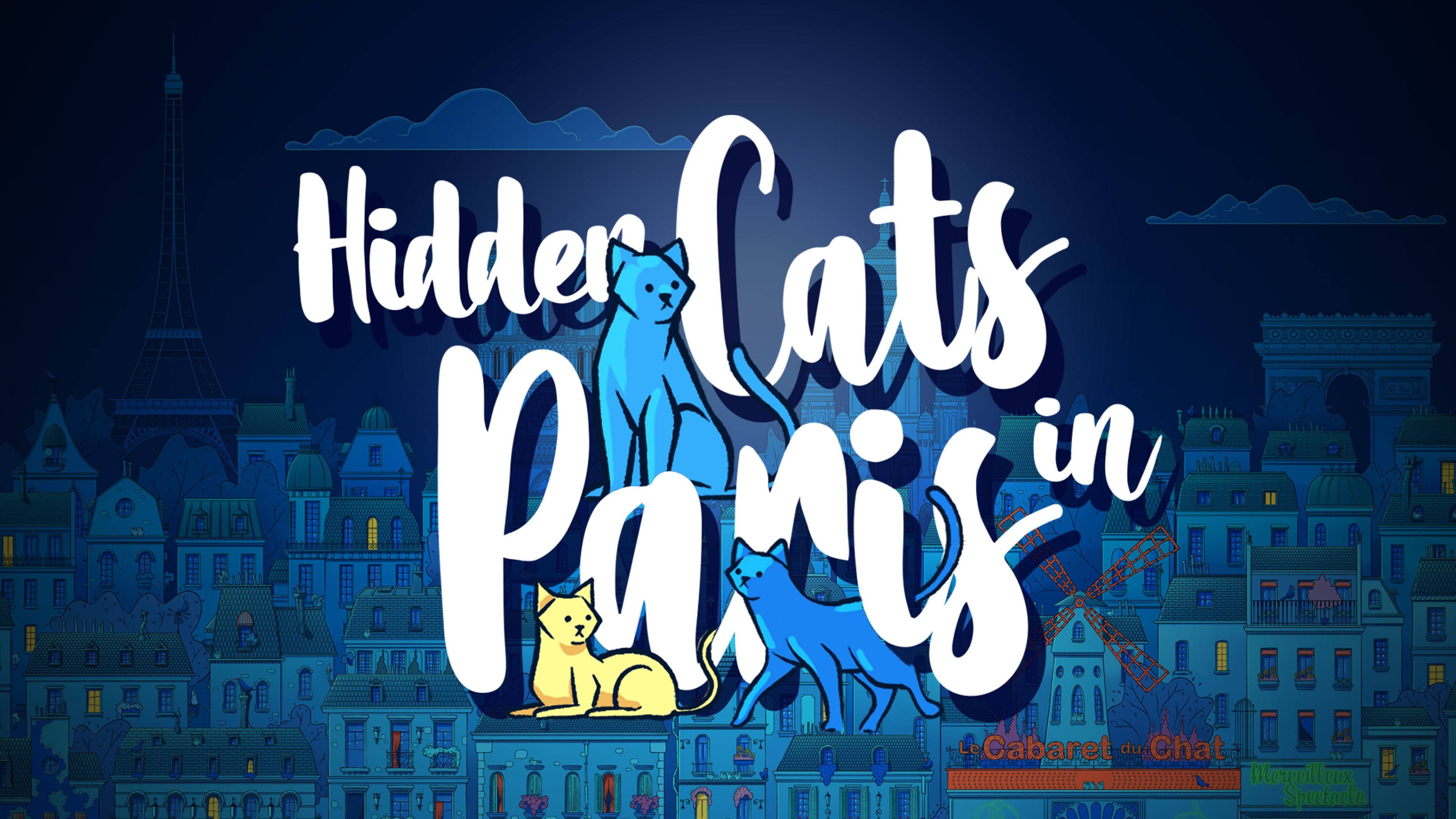 Hidden Cats in Paris (영어, 일본어)
