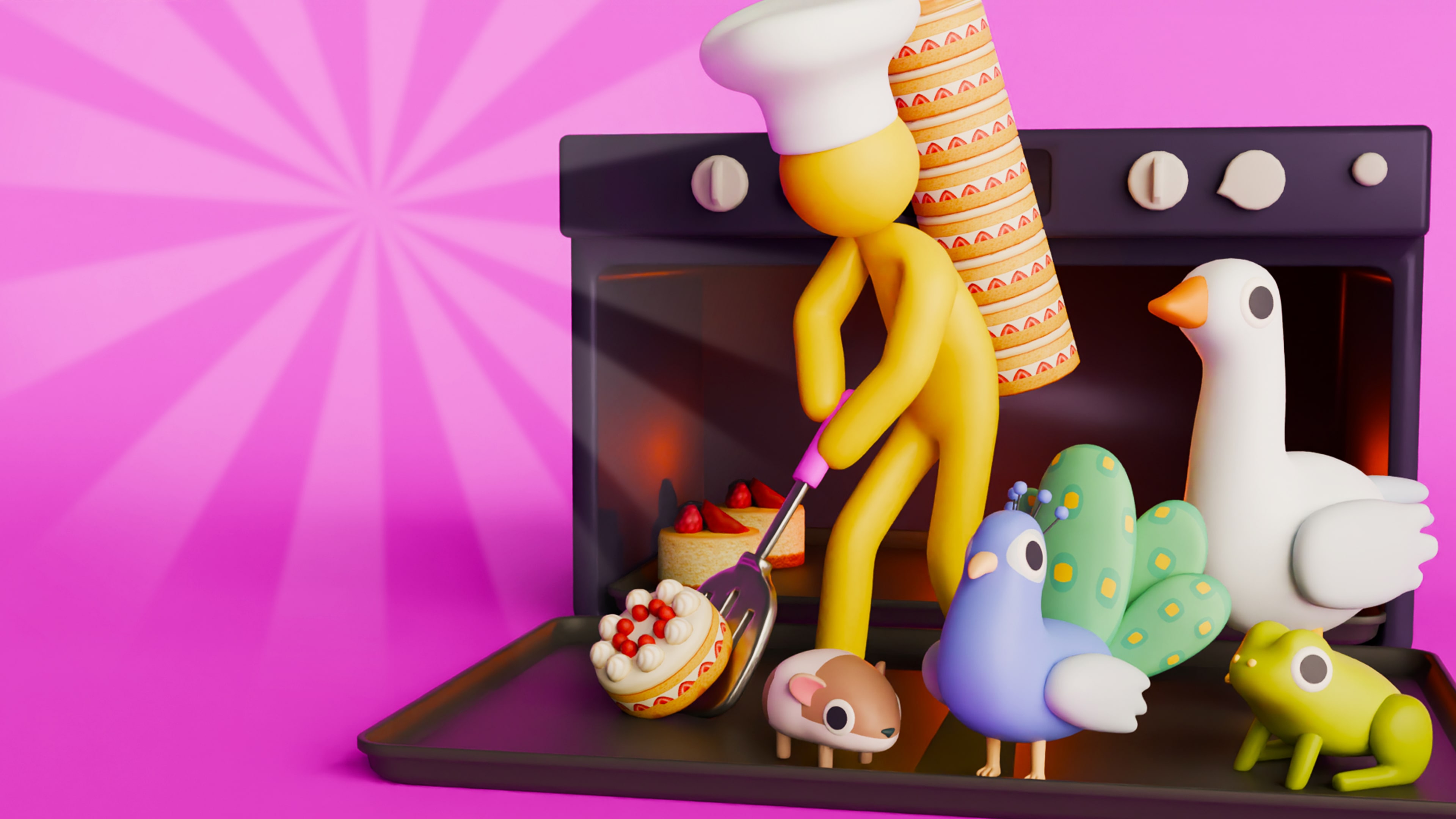 Baking Time: Speedy Animals