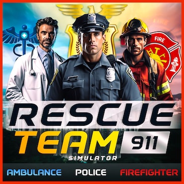 Rescue Team 911 Simulator - Ambulance, Police, Firefighter cover image