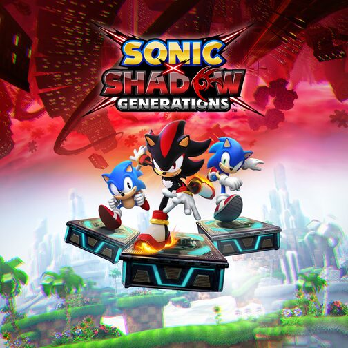 SONIC X SHADOW GENERATIONS PS4 & PS5 cover image