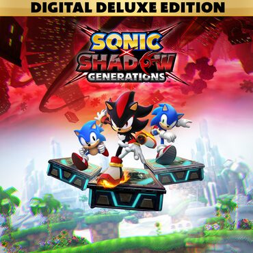 SONIC X SHADOW GENERATIONS Digital Deluxe Edition PS4 & PS5 cover image