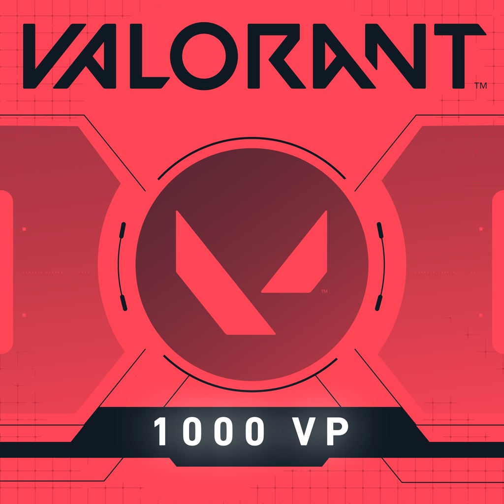 1000 VALORANT Points (50 Bonus + 950)