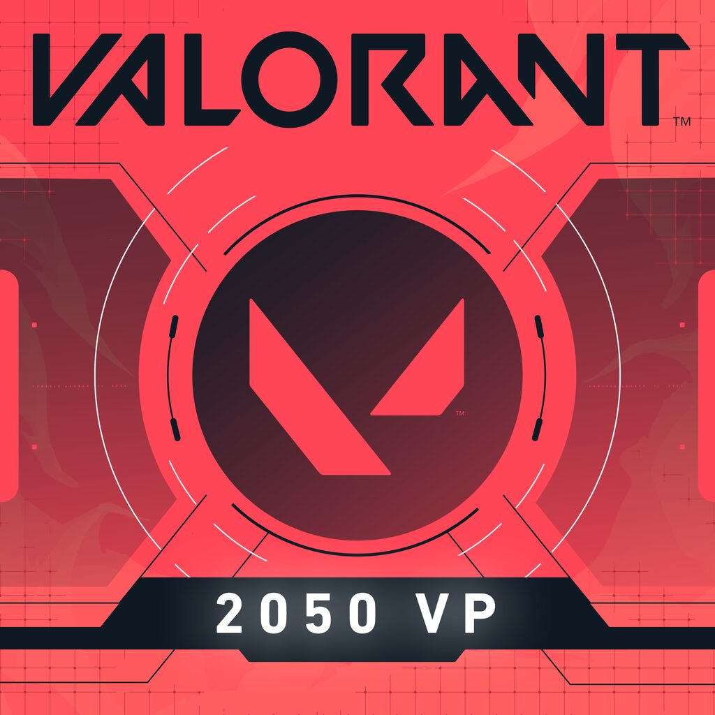 2050 VALORANT Points (150 Bonus + 1900)