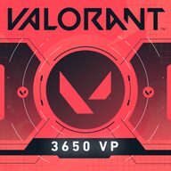 3650 VALORANT Points 325 Bonus 3325 