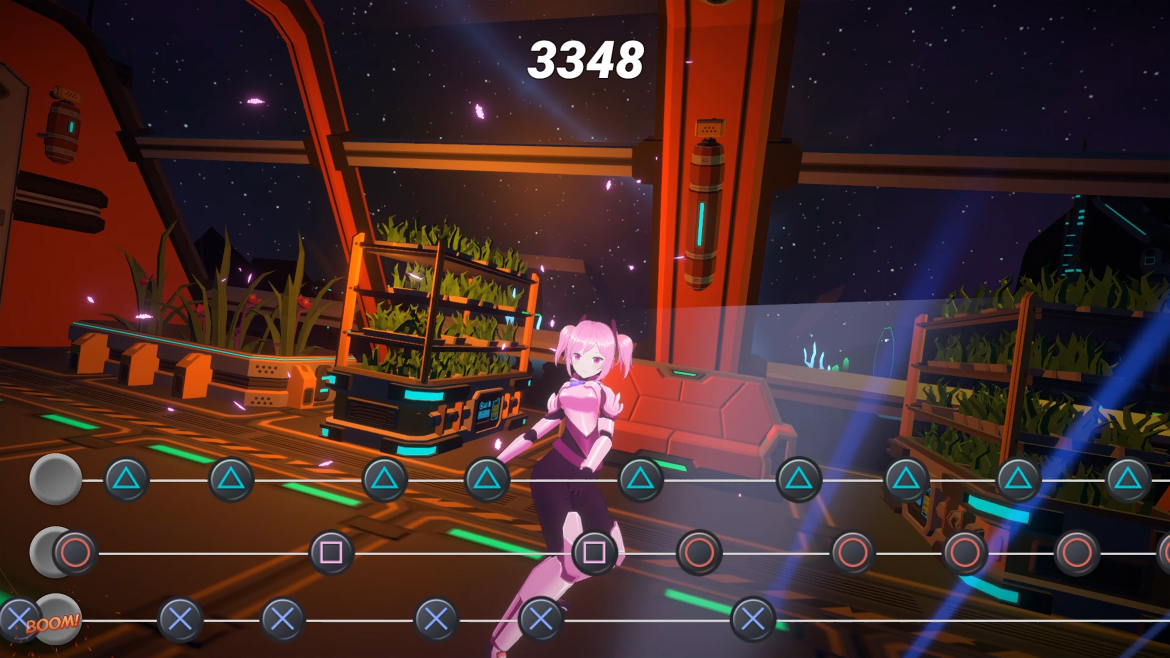 #9. Anime Dance-Off – Space Party (PlayStation) Podle: EpiXR Games UG