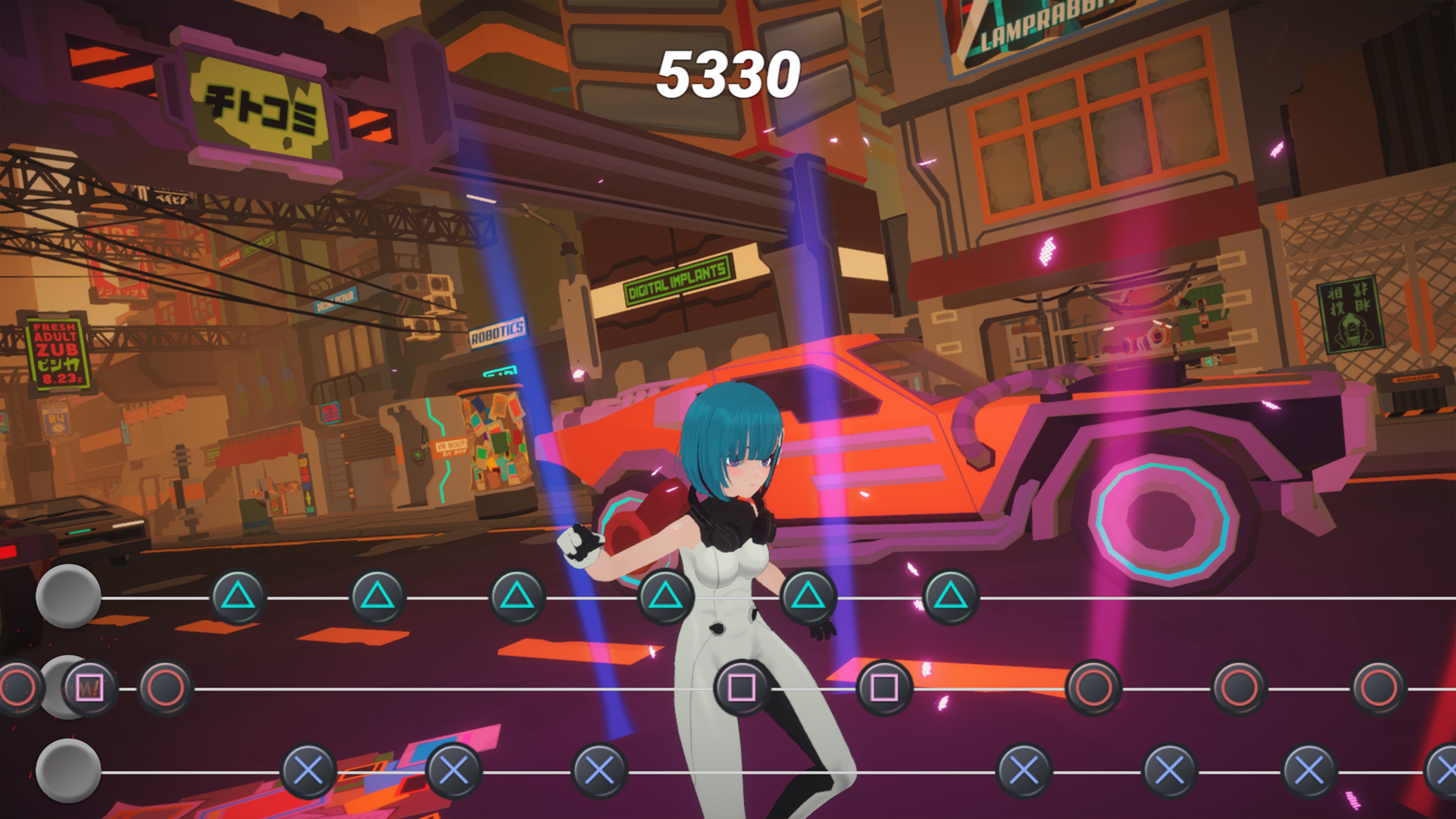 #5. Anime Dance-Off – Space Party (PlayStation) Podle: EpiXR Games UG