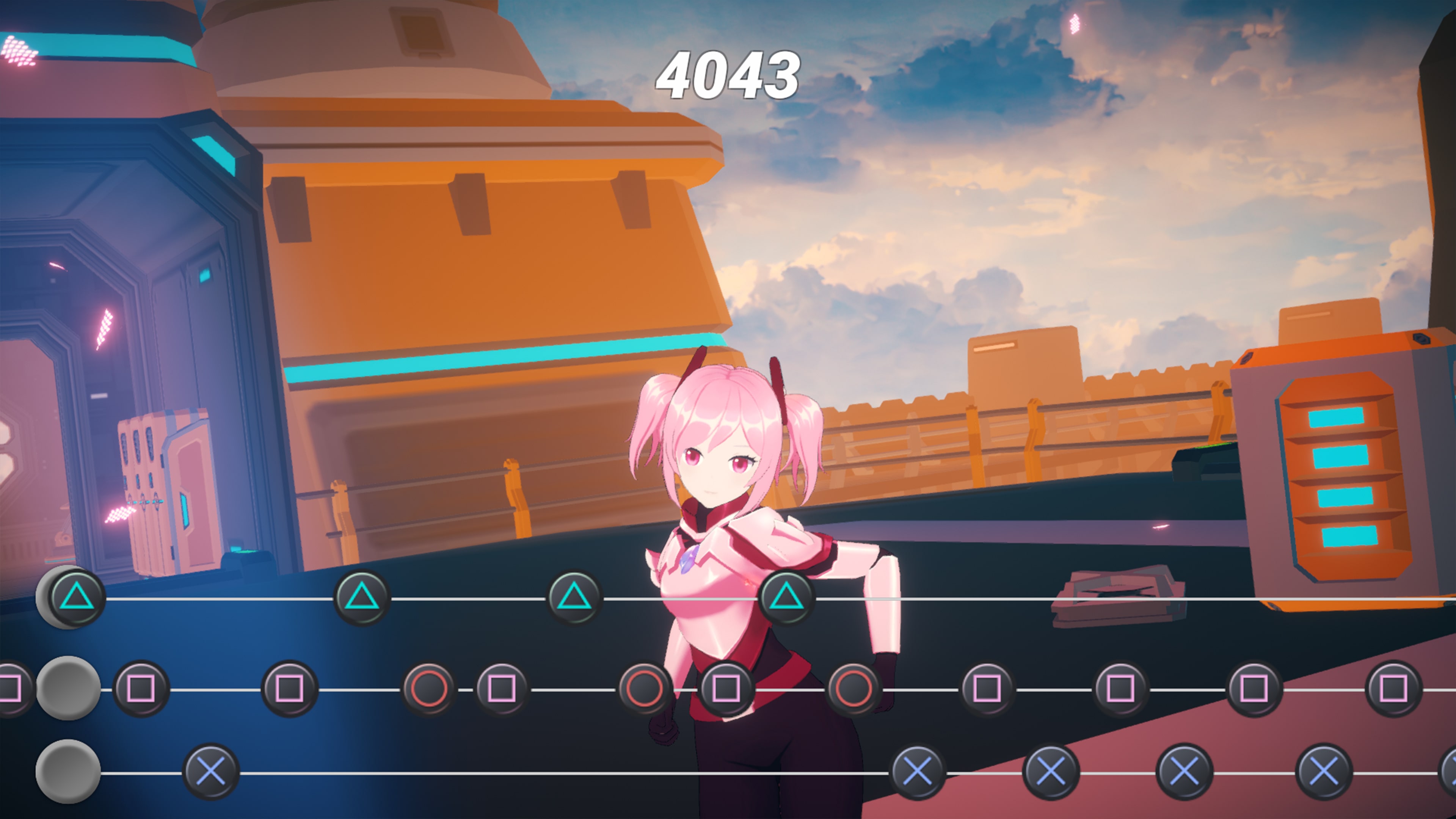 #2. Anime Dance-Off – Space Party (PlayStation) Podle: EpiXR Games UG