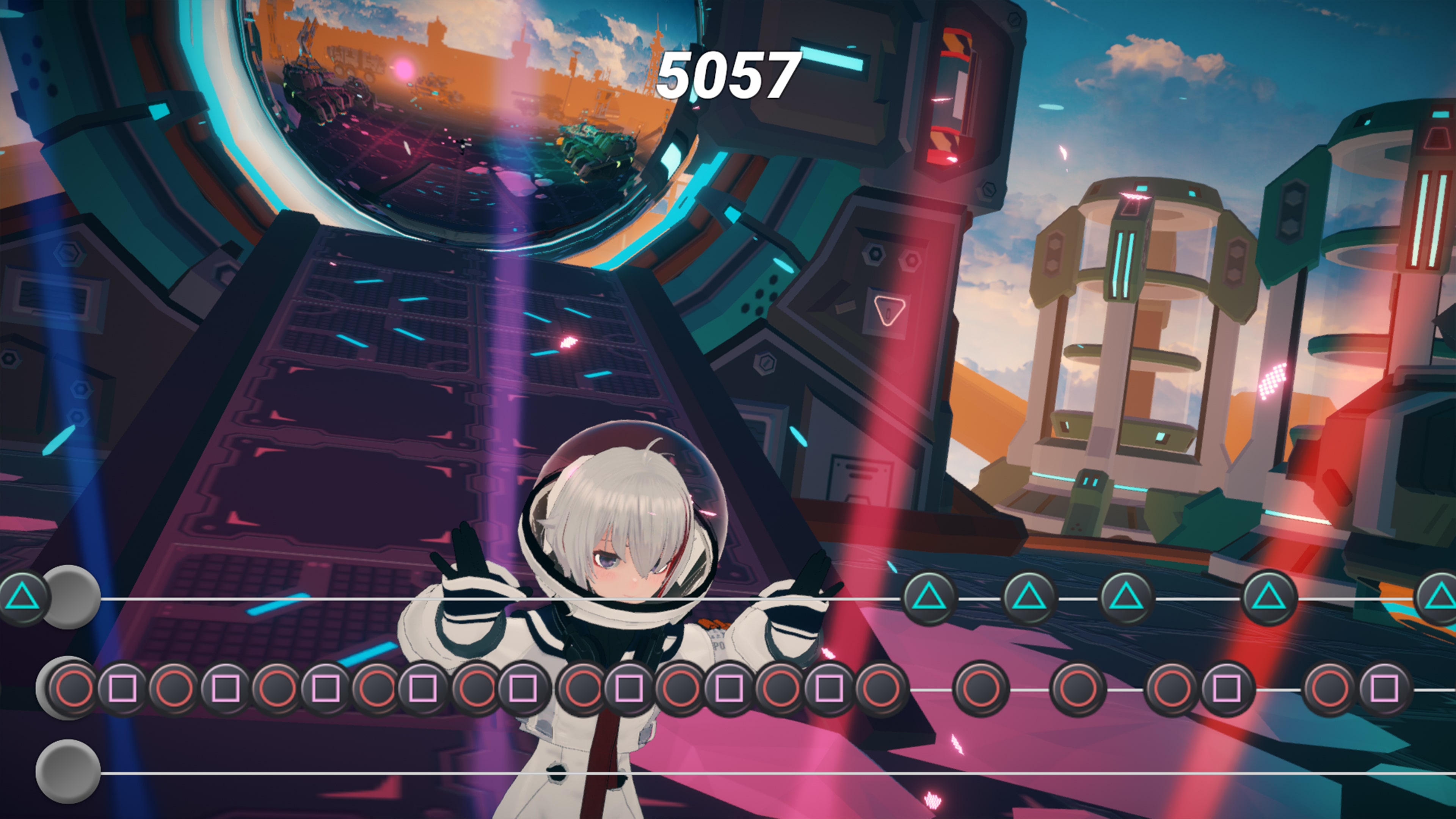 #3. Anime Dance-Off – Space Party (PlayStation) Podle: EpiXR Games UG