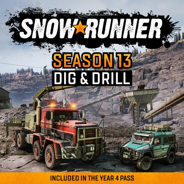 SnowRunner - Season 13: Dig & Drill cover image