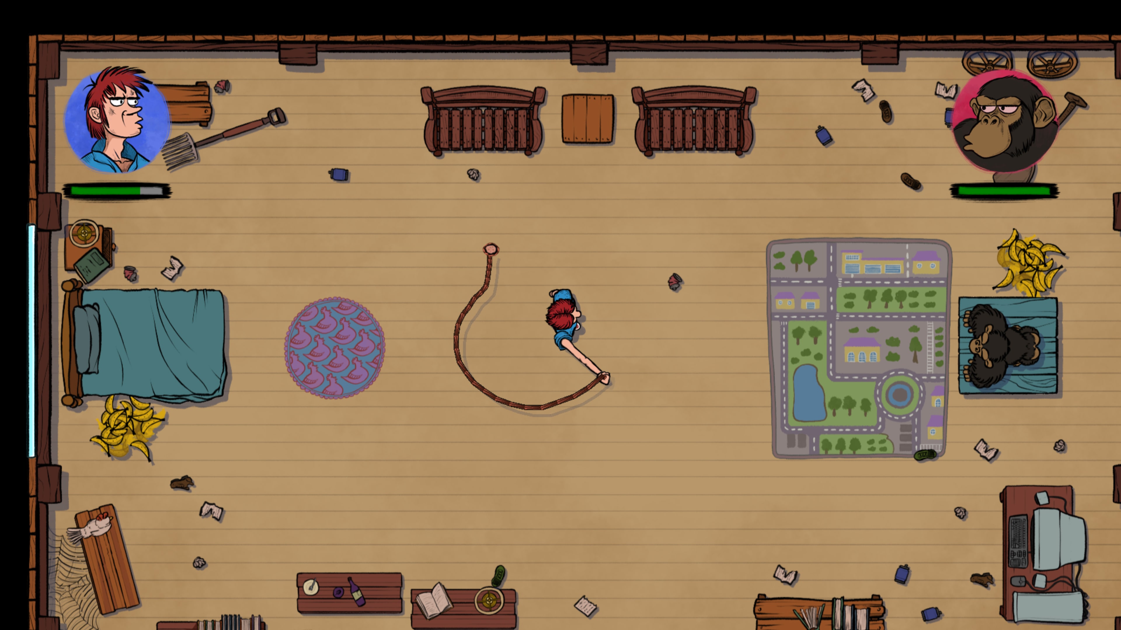 #4. Naive Boy Super Lash (PlayStation) 由: GREEN LAVA STUDIOS