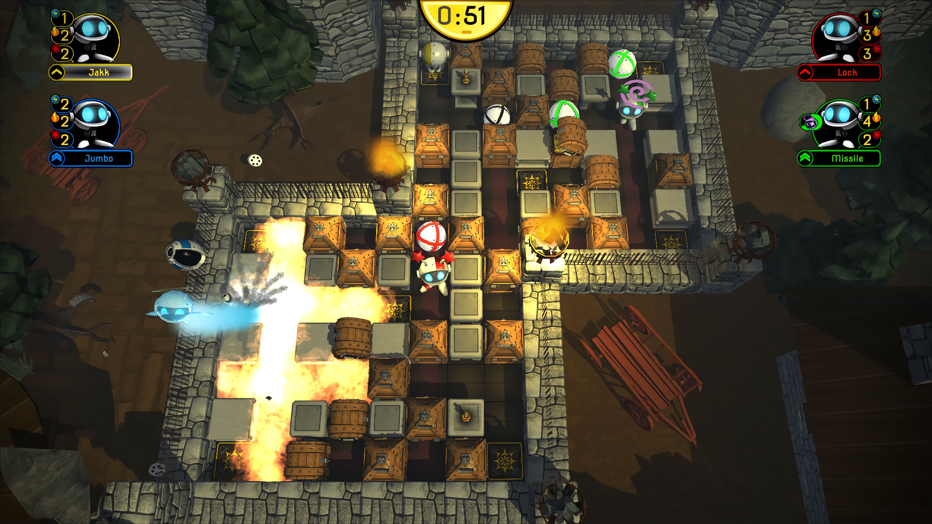 #5. DYNABLASTER (PlayStation) 由: BBG Entertainment GmbH