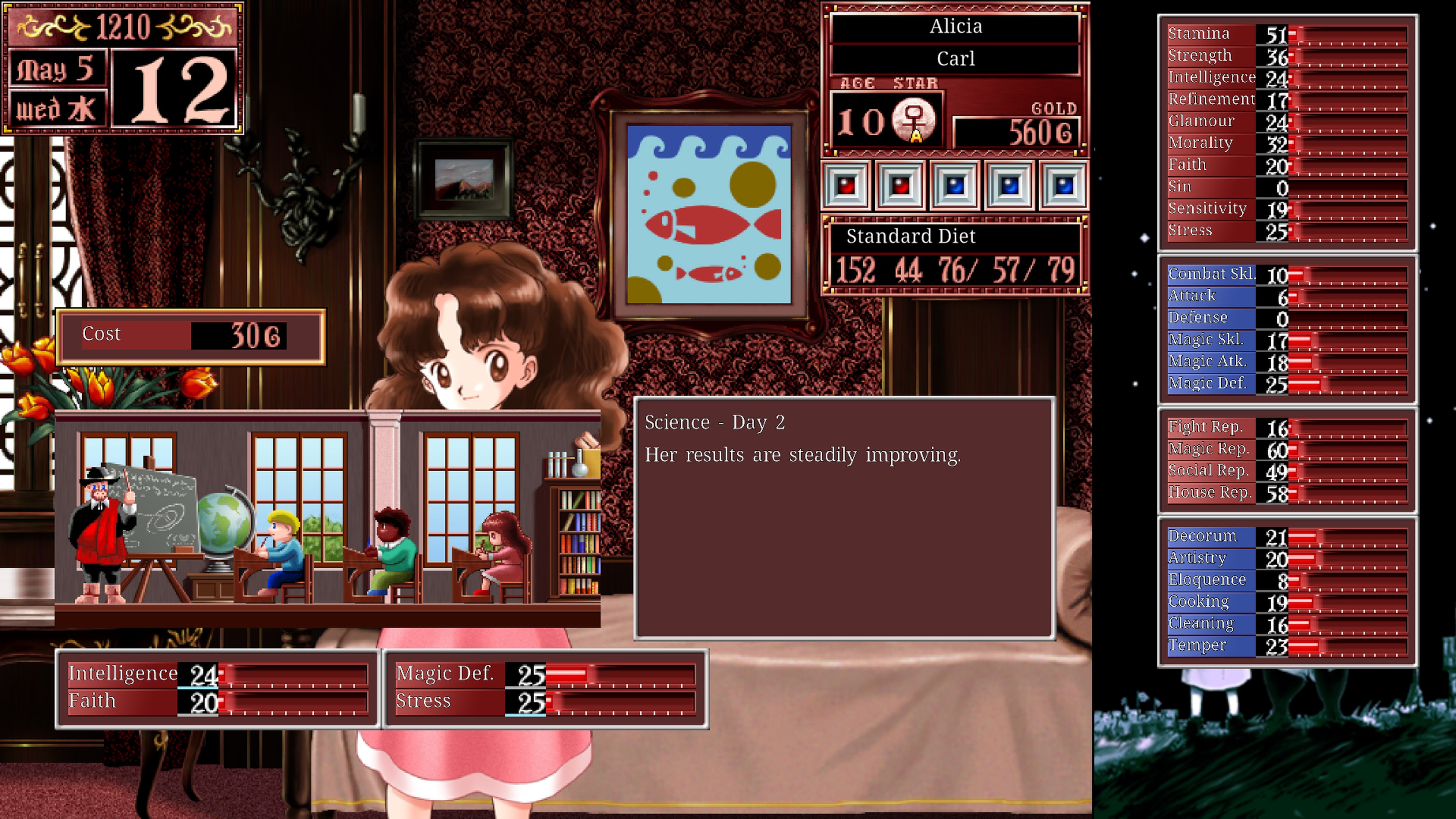 #4. Princess Maker 2 Regeneration (PlayStation) Bởi: Bliss Brain Corporation
