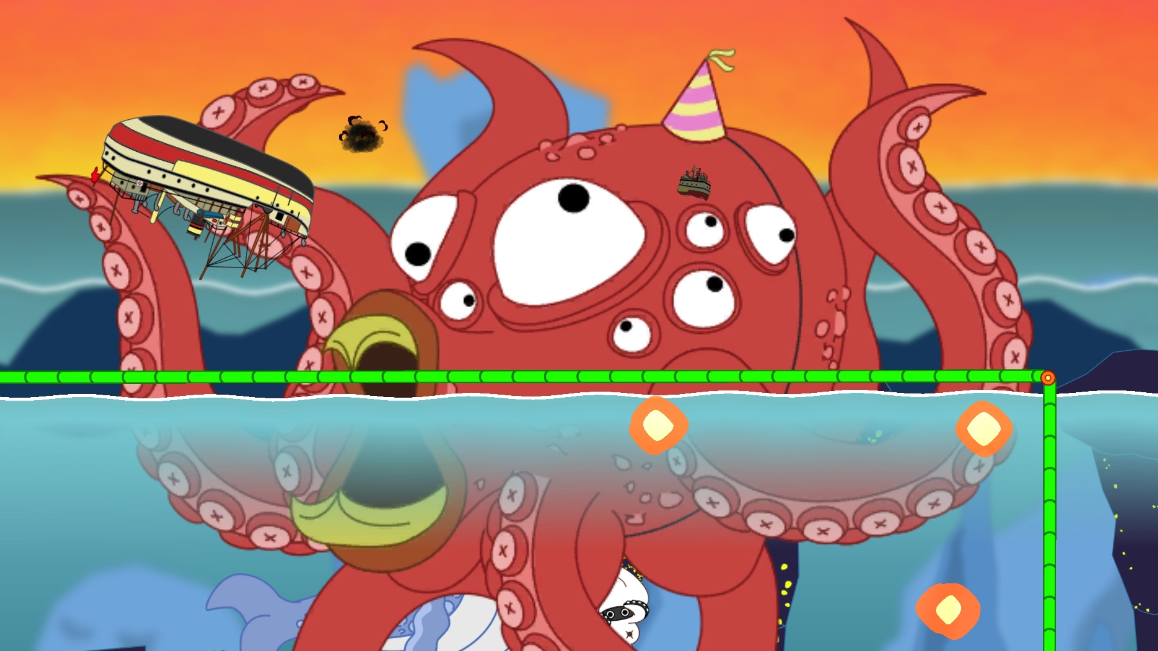 #5. Fly Punch Boom! (PlayStation) بواسطة: Gabriele Libera trading as Jollypunch Games