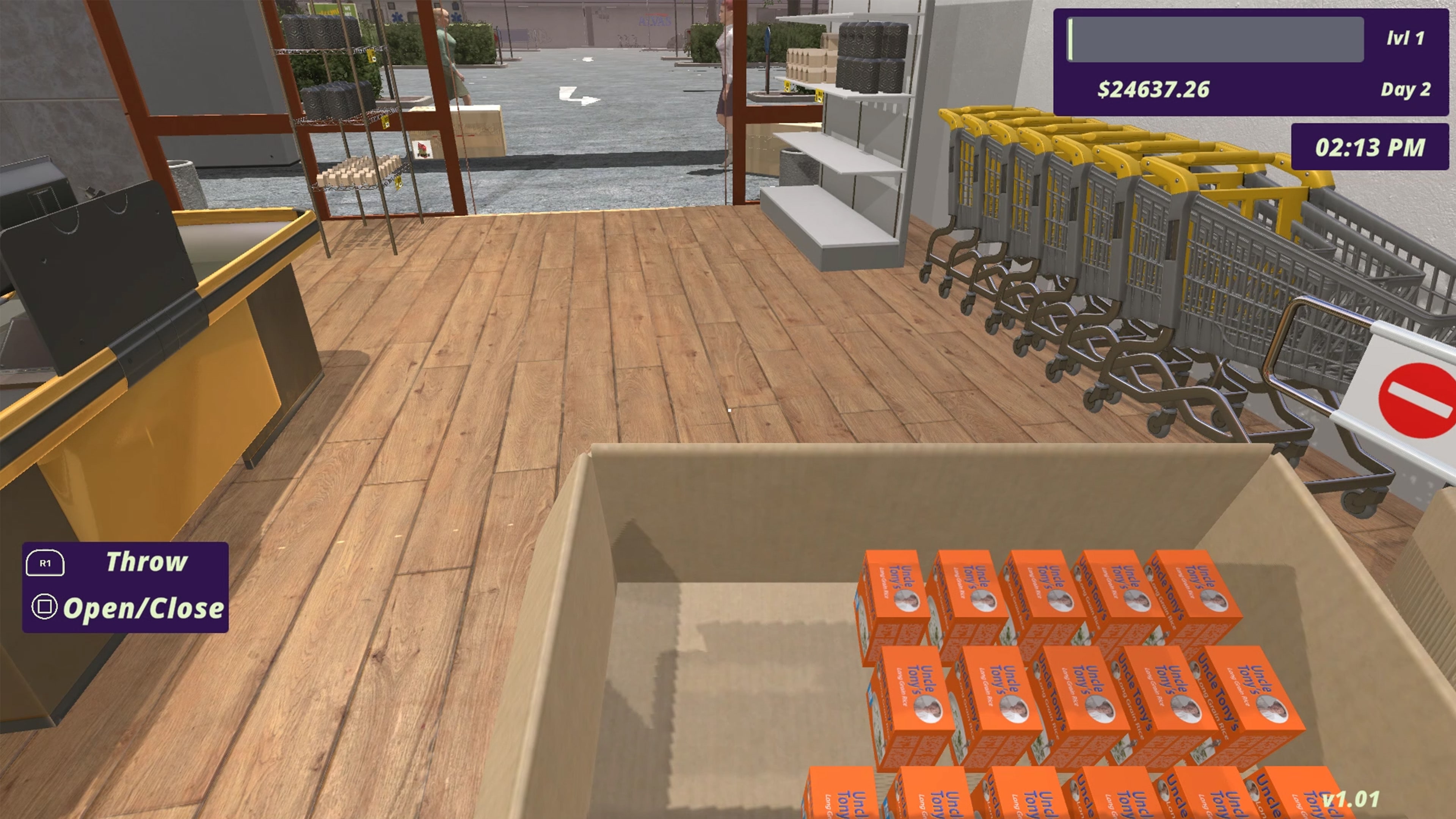 #3. Supermarket Manager Simulator (PlayStation) Bởi: Croissant Games SAS