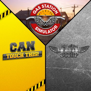 Gas Station Simulator, Airstrip DLC and Can Touch This DLC Bundle cover image