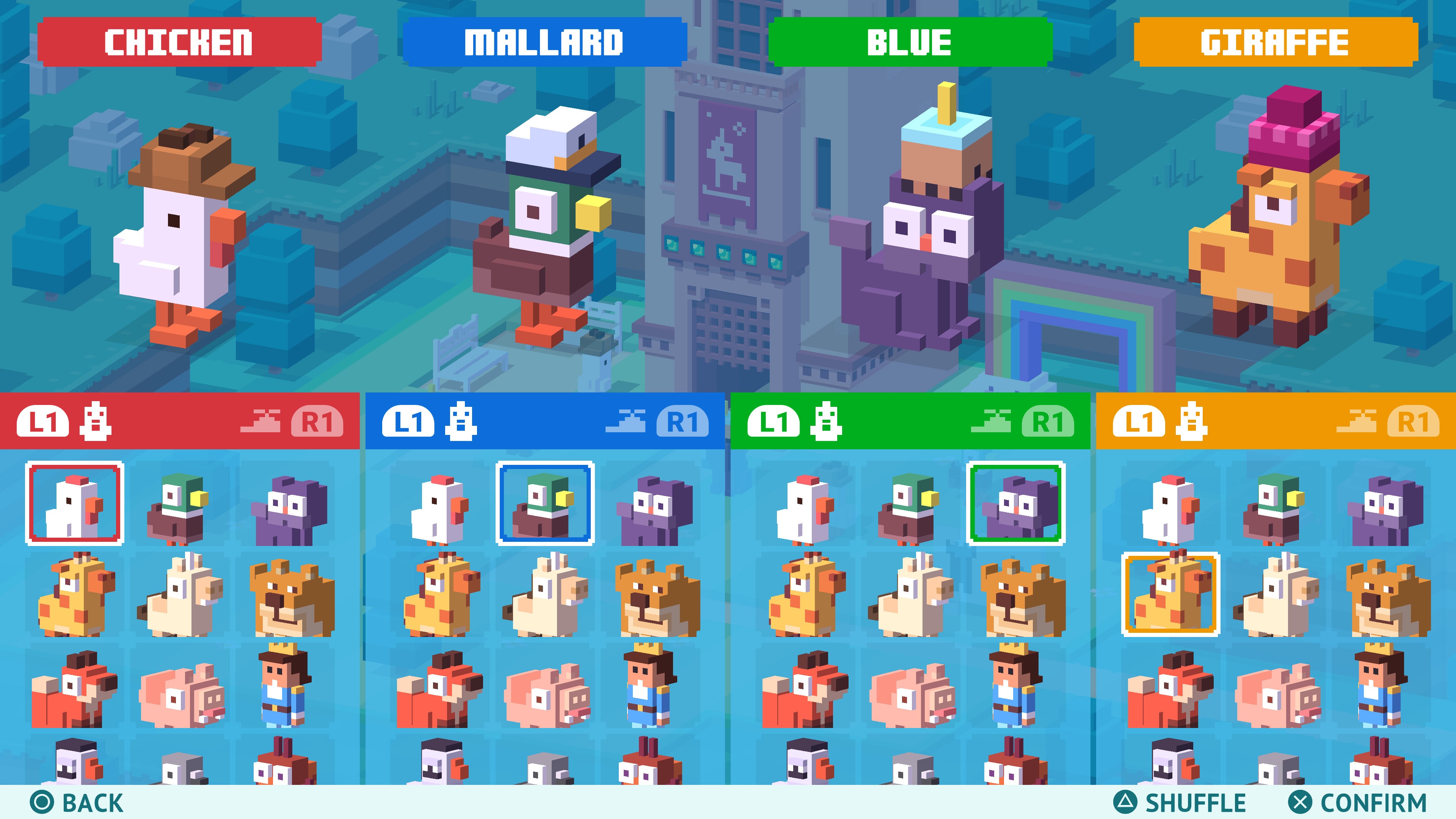 Demo de Crossy Road Castle