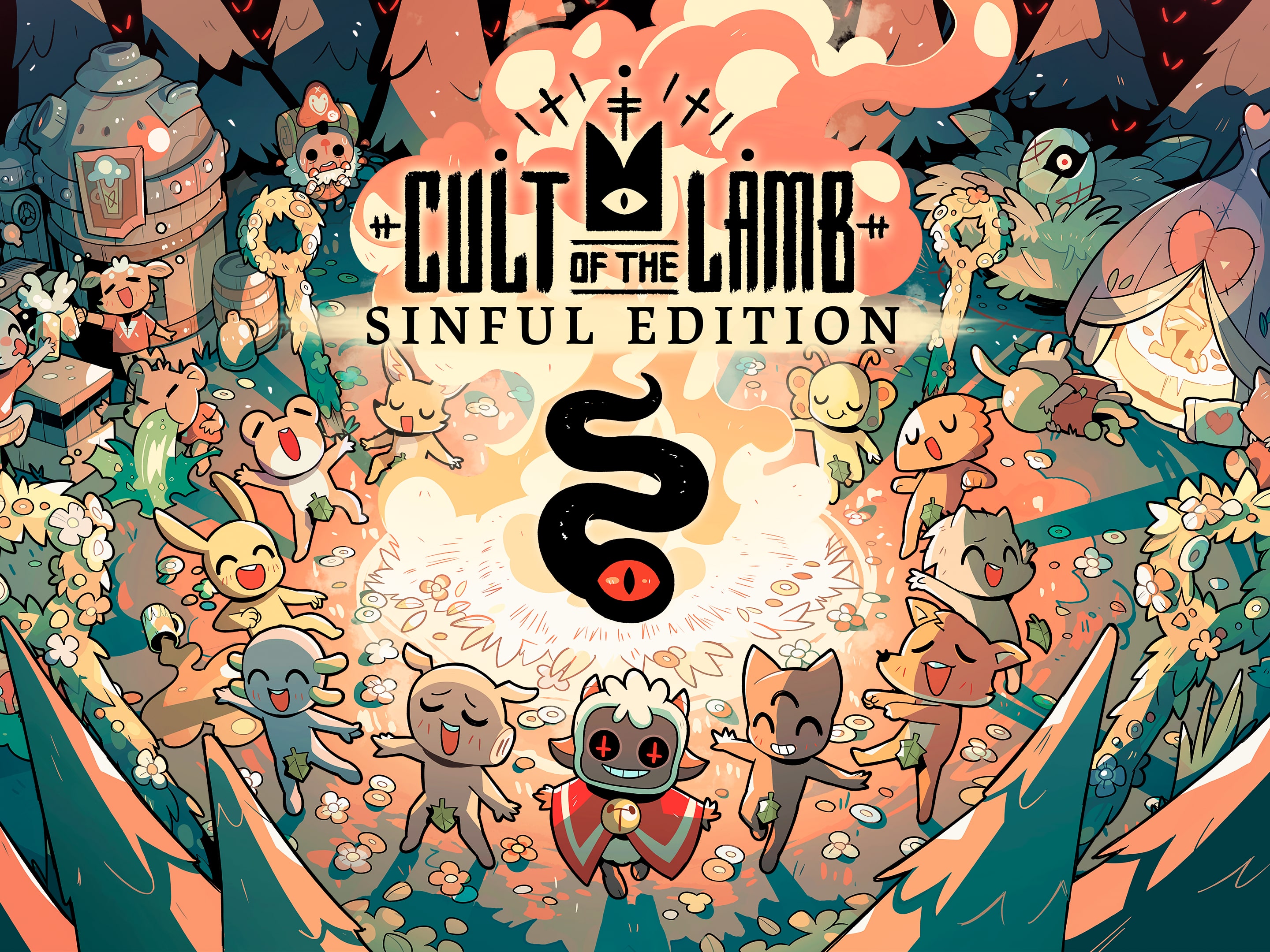 Cult of the Lamb Deluxe Edition (Nintendo Switch, 2023