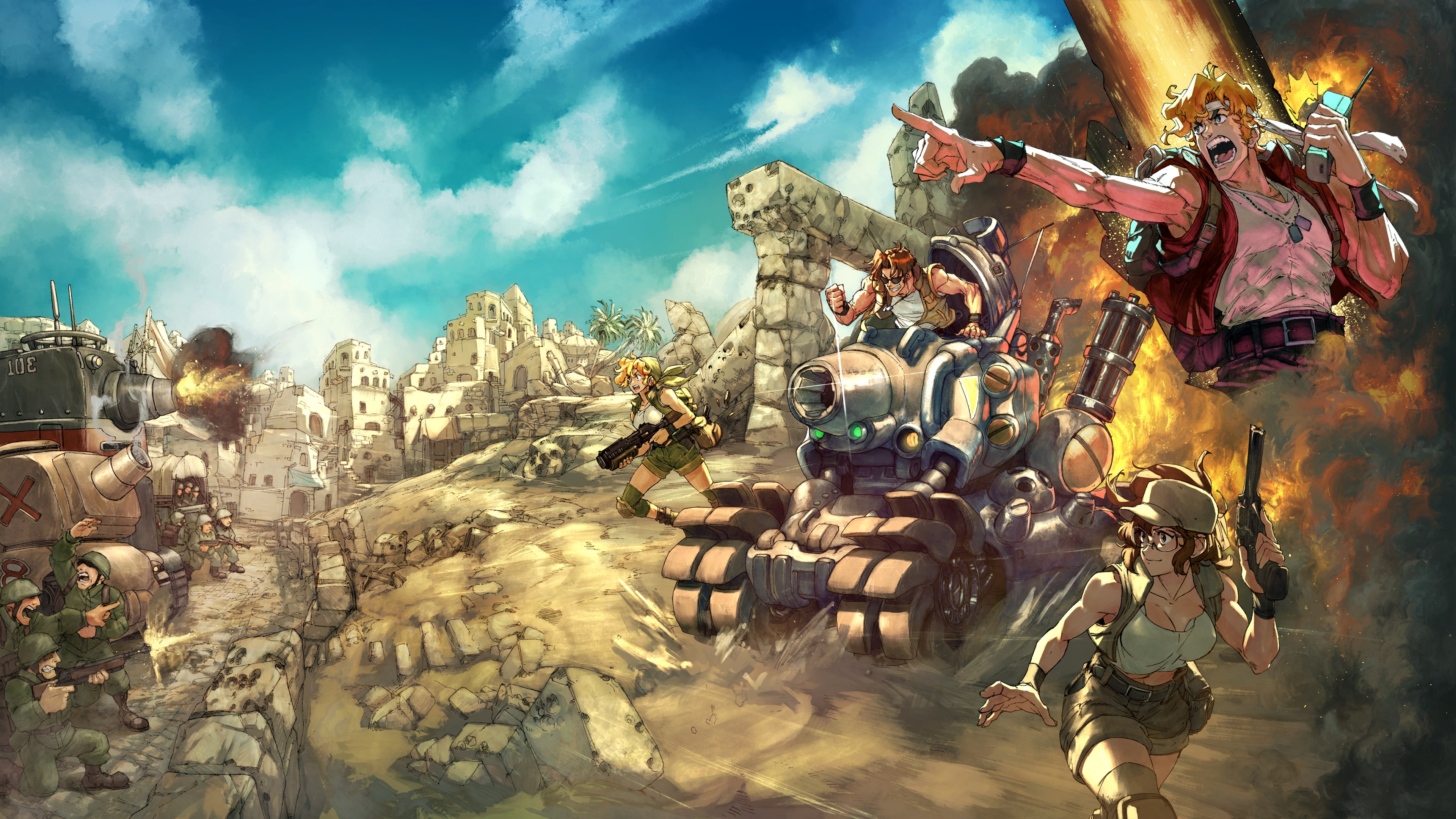 SNK - メタルスラッグ メタルスラッグXX メタルスラッグ タクティクス PS4 PS5 Metal Slug Tactics Standard Edition (Switch, PS5, PS4, Xbox