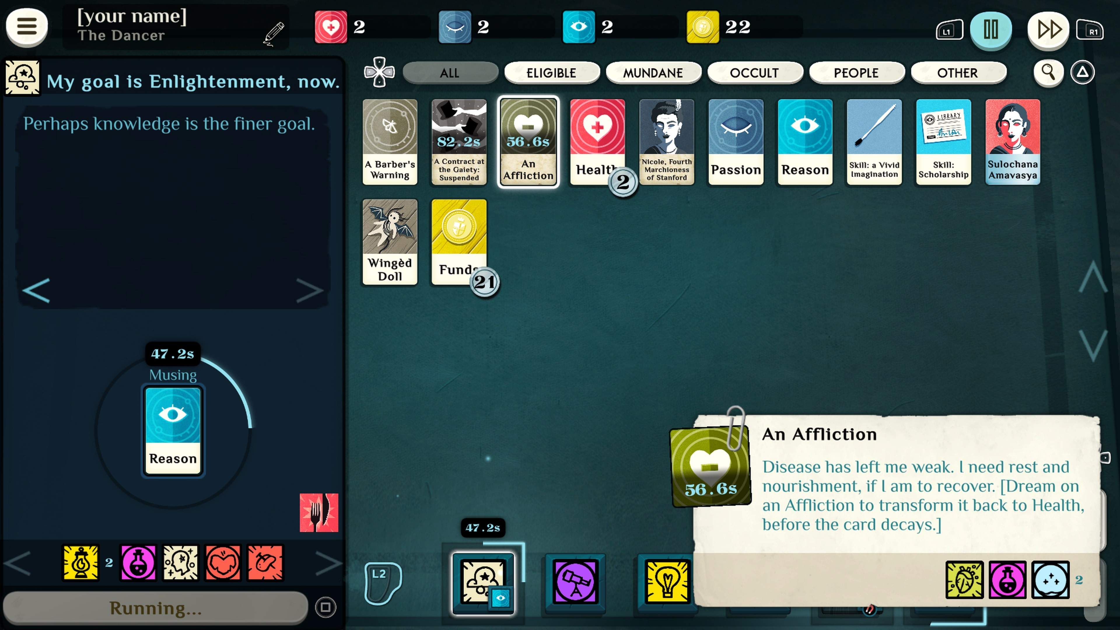 #8. Cultist Simulator: Initiate Edition (PlayStation) 由: Klabater