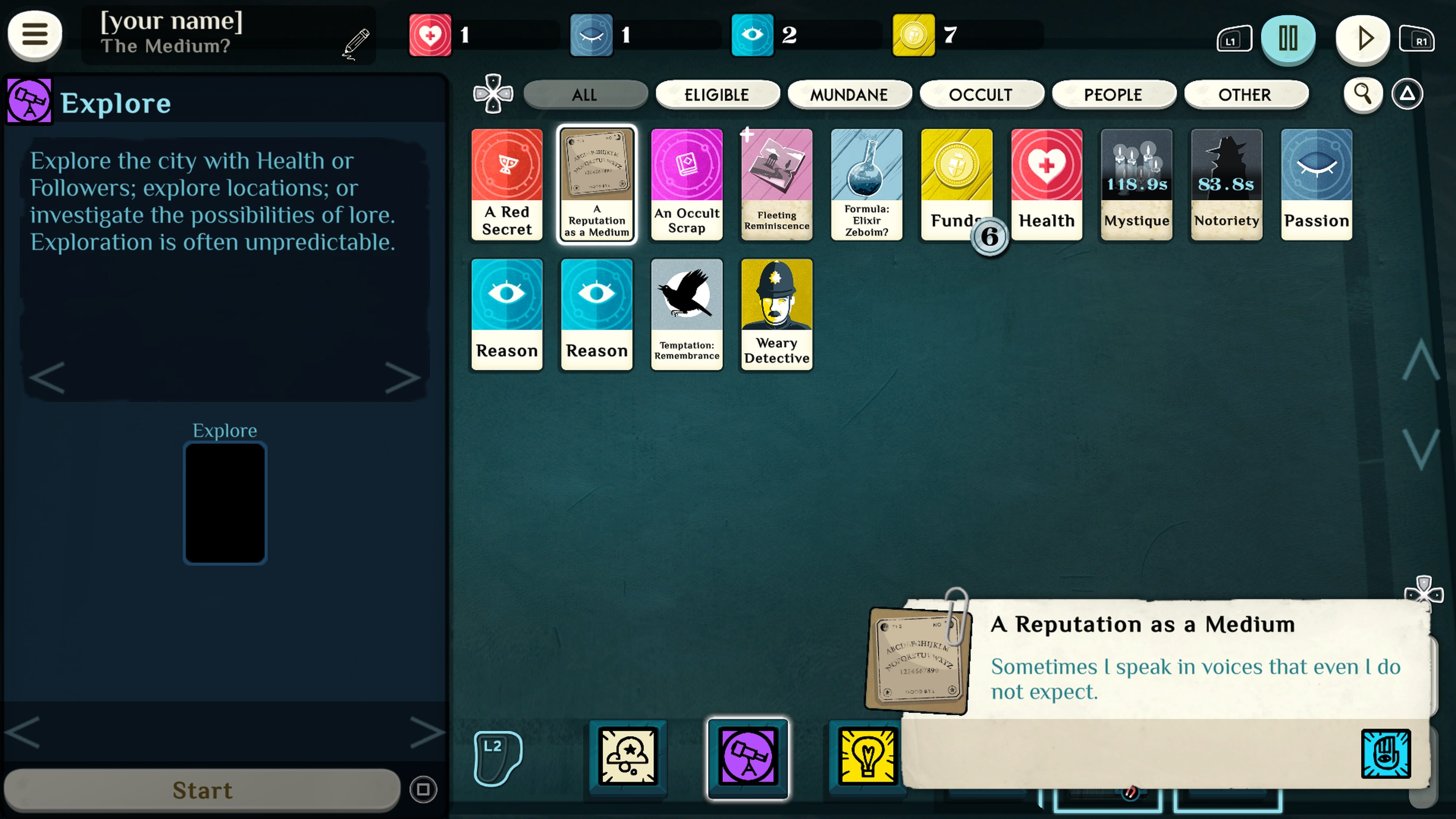 #10. Cultist Simulator: Initiate Edition (PlayStation) 由: Klabater