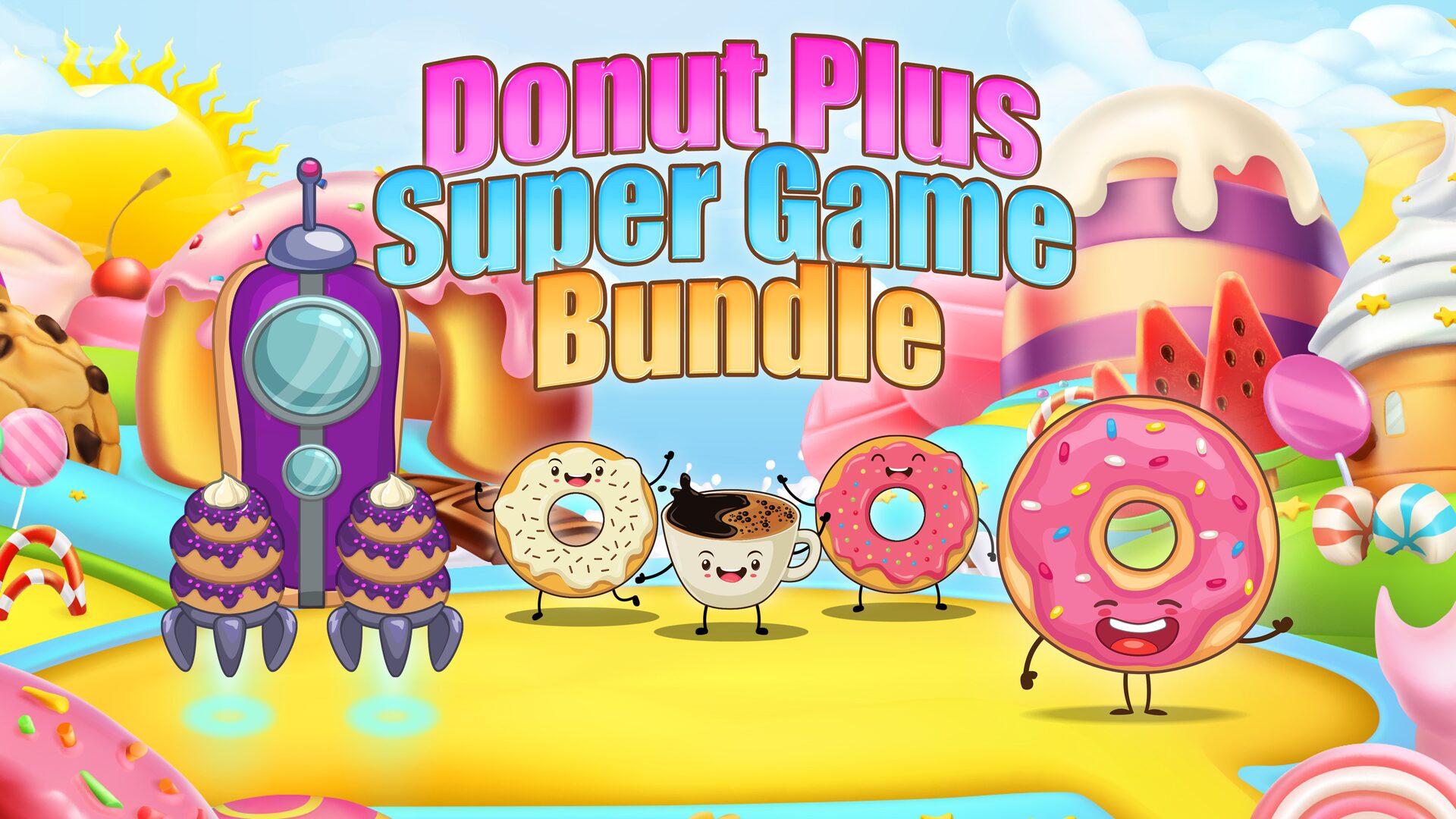 Donut Plus Super Game Bundle