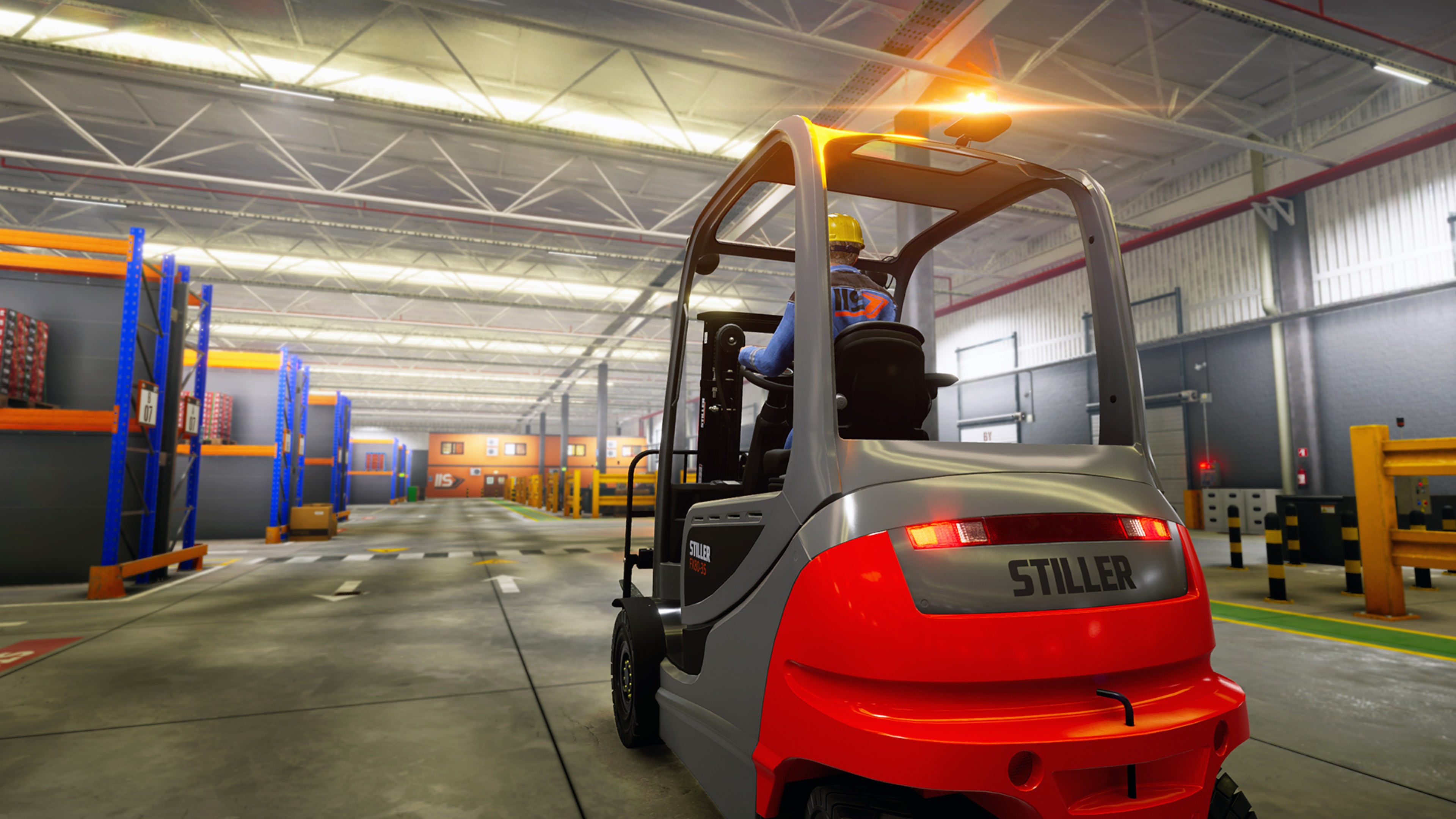 #5. Forklift Simulator (PlayStation) 由: AEROSOFT GMBH