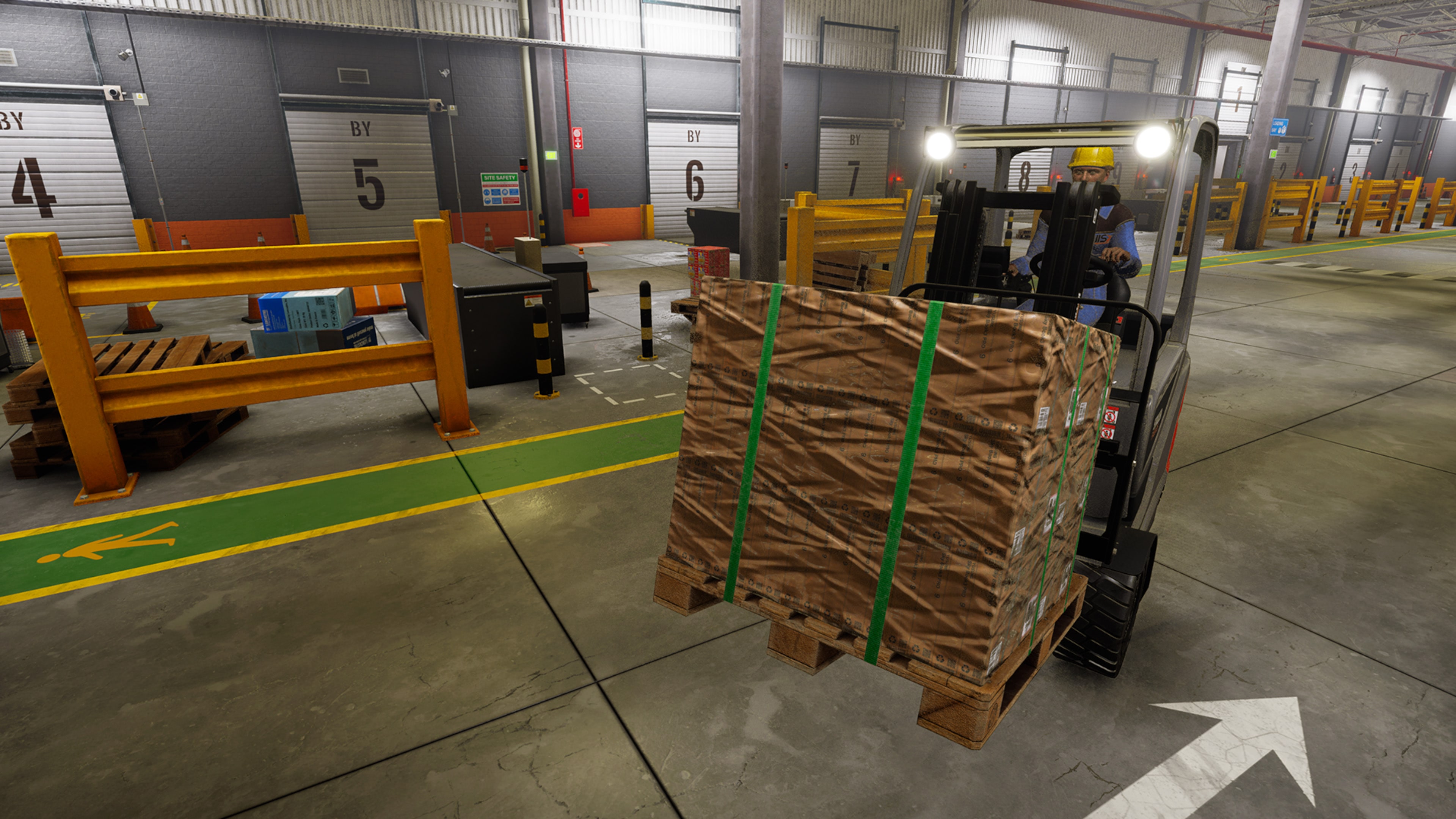 #2. Forklift Simulator (PlayStation) 由: AEROSOFT GMBH