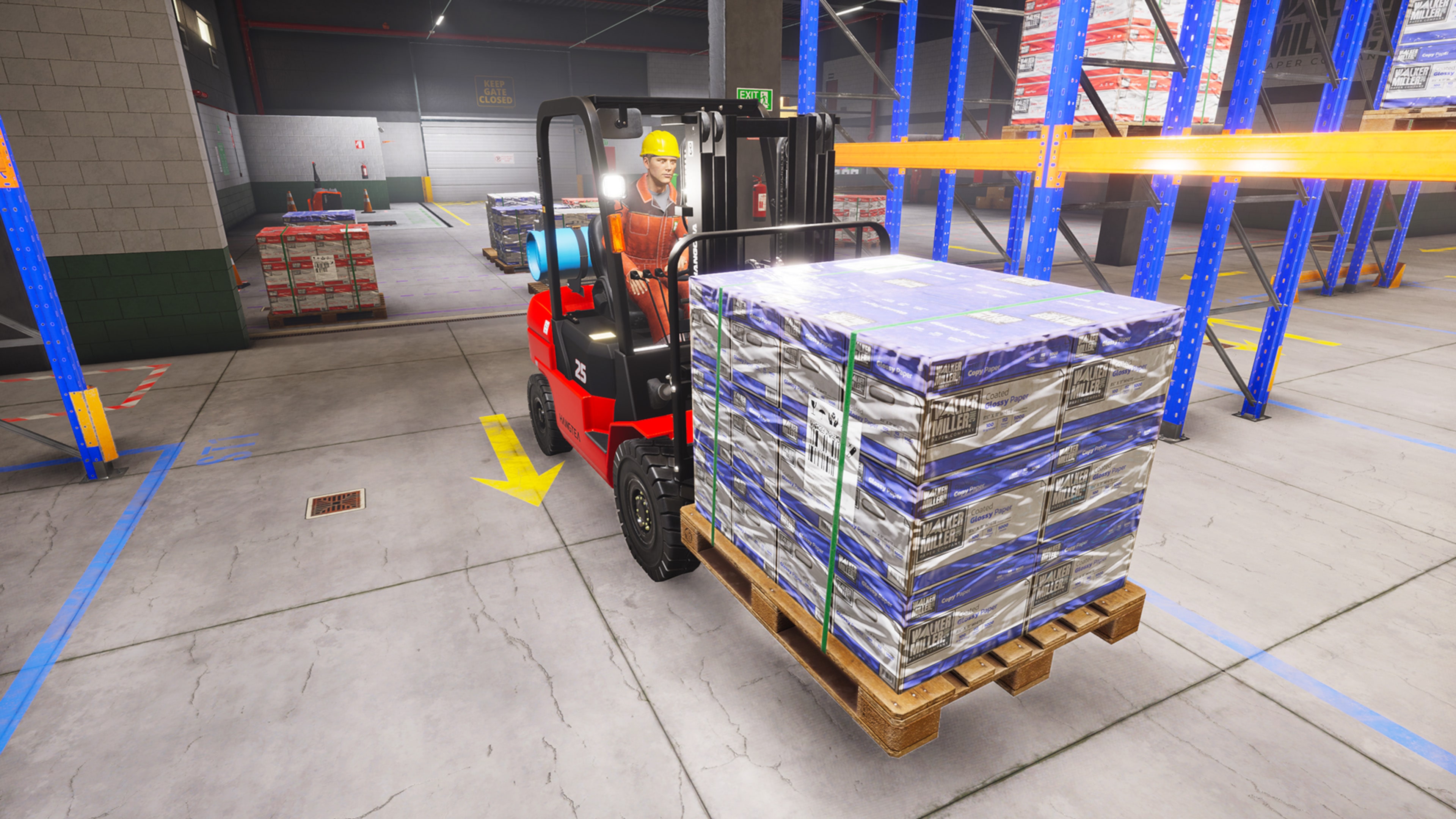 #7. Forklift Simulator (PlayStation) 由: AEROSOFT GMBH