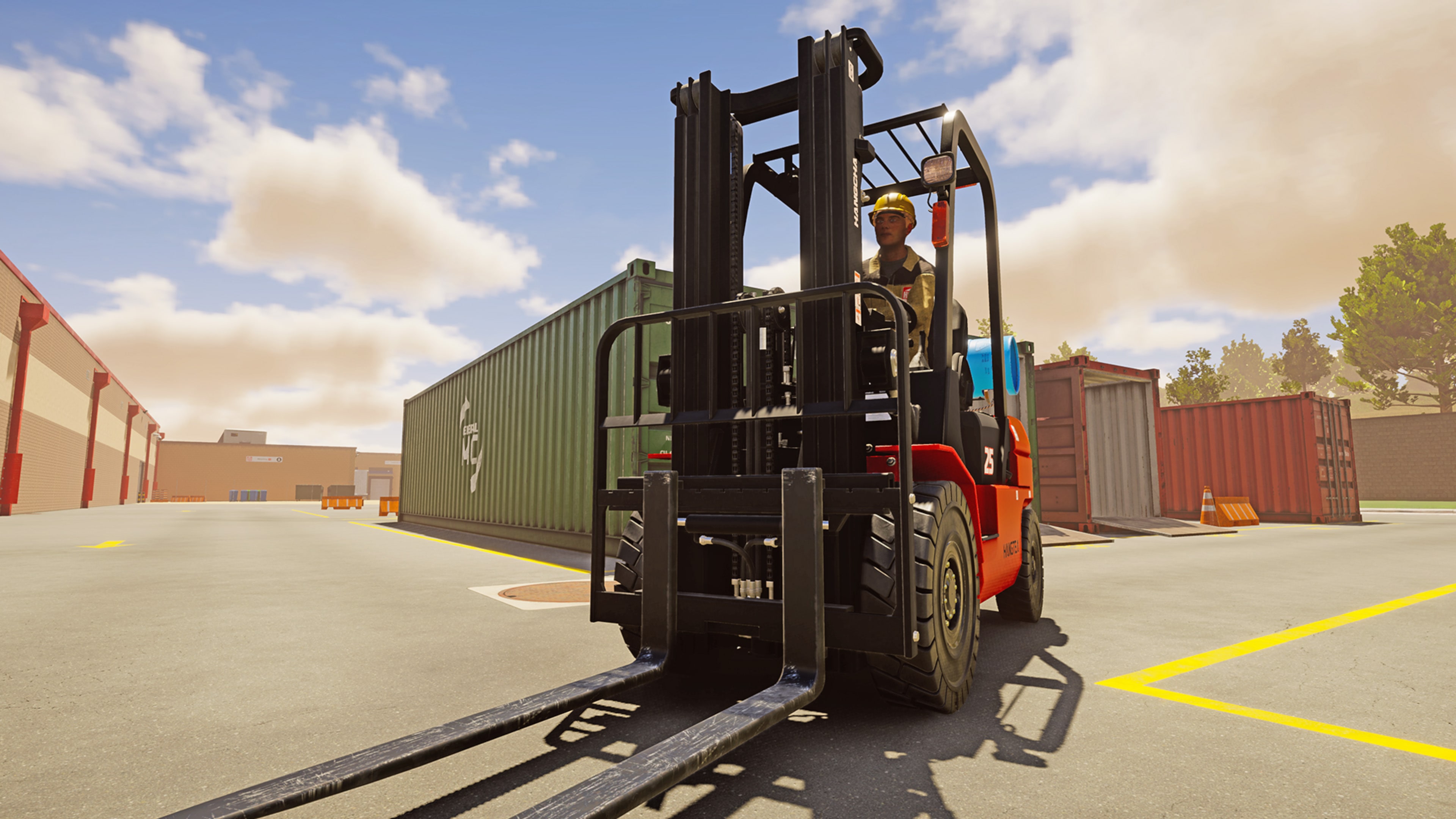 #3. Forklift Simulator (PlayStation) 由: AEROSOFT GMBH