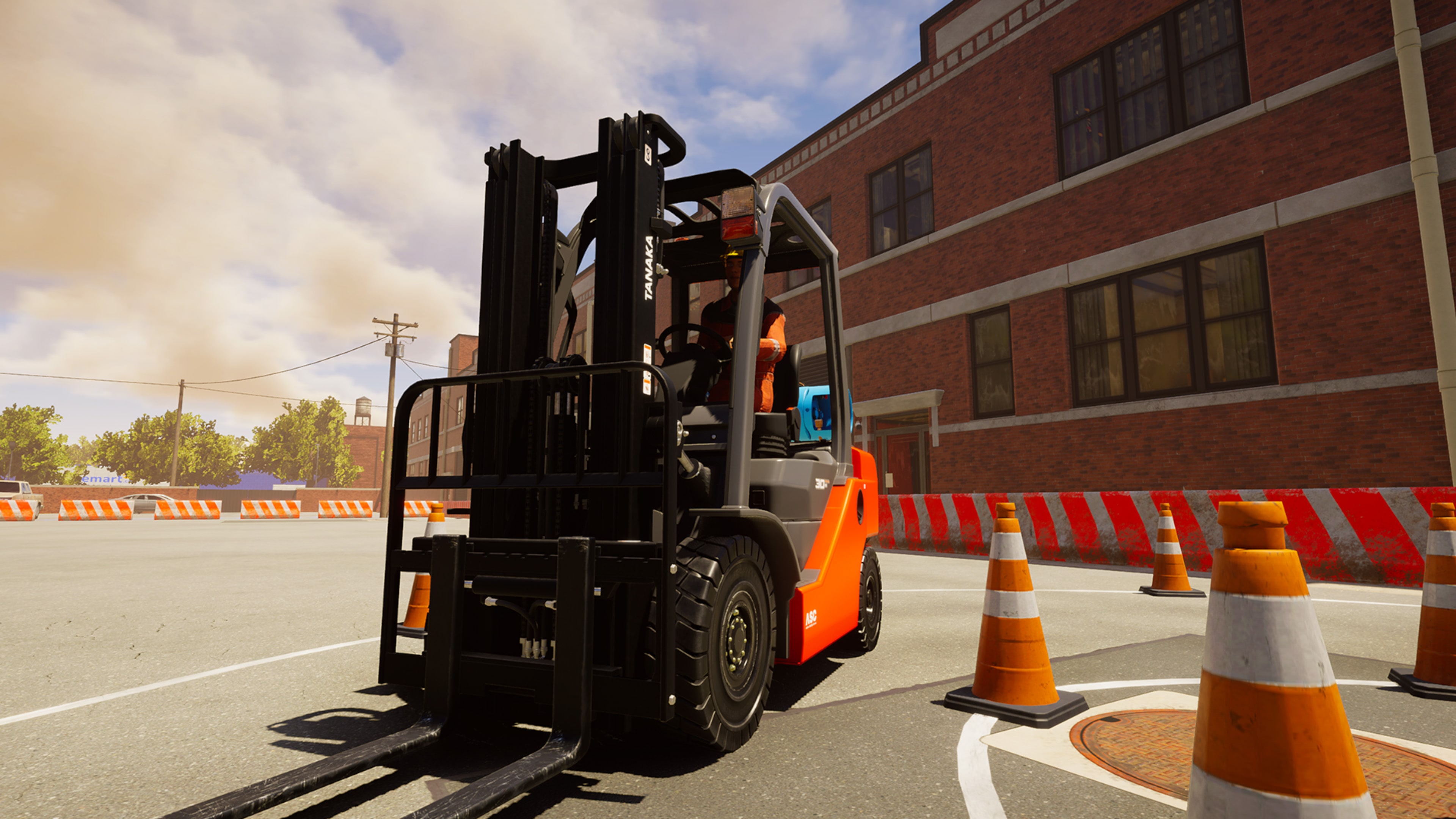 #6. Forklift Simulator (PlayStation) 由: AEROSOFT GMBH