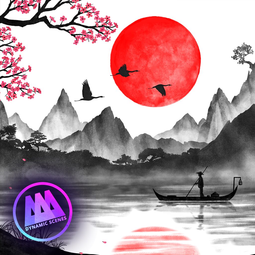 AAA Dynamic Scenes - Sakura River Dynamic Scene