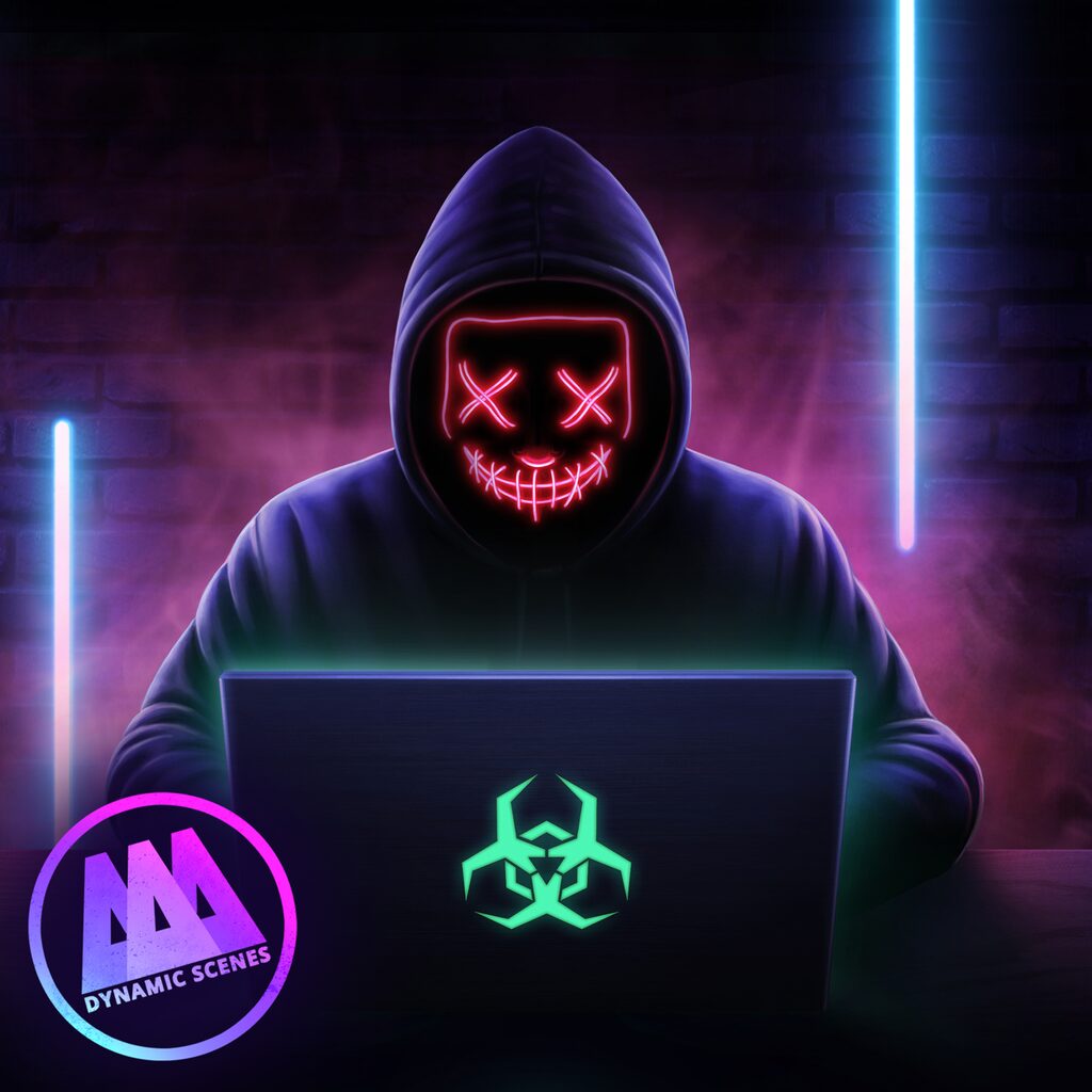 AAA Dynamic Scenes - Anon Neon Hacker Dynamic Scene