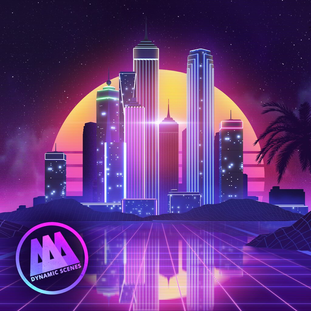 AAA Dynamic Scenes - Retro Night Ride Dynamic Scene