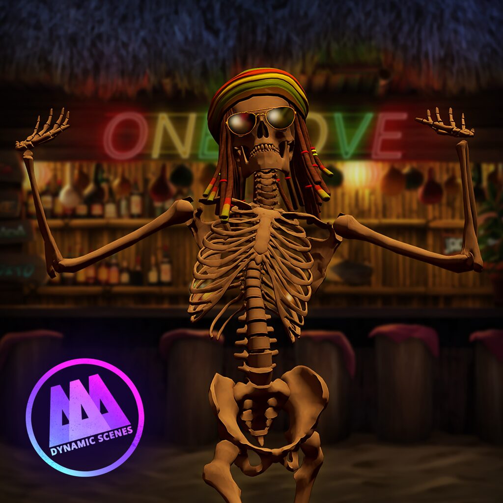 AAA Dynamic Scenes - Jamaican Skeleton Dance Dynamic Scene
