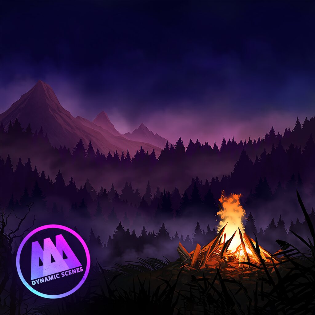 AAA Dynamic Scenes - Camping under the Stars Dynamic Scene