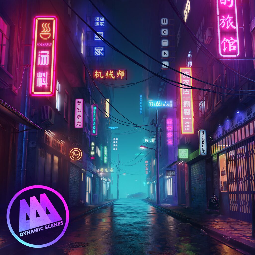 AAA Dynamic Scenes - Neon Whisper Dynamic Scene