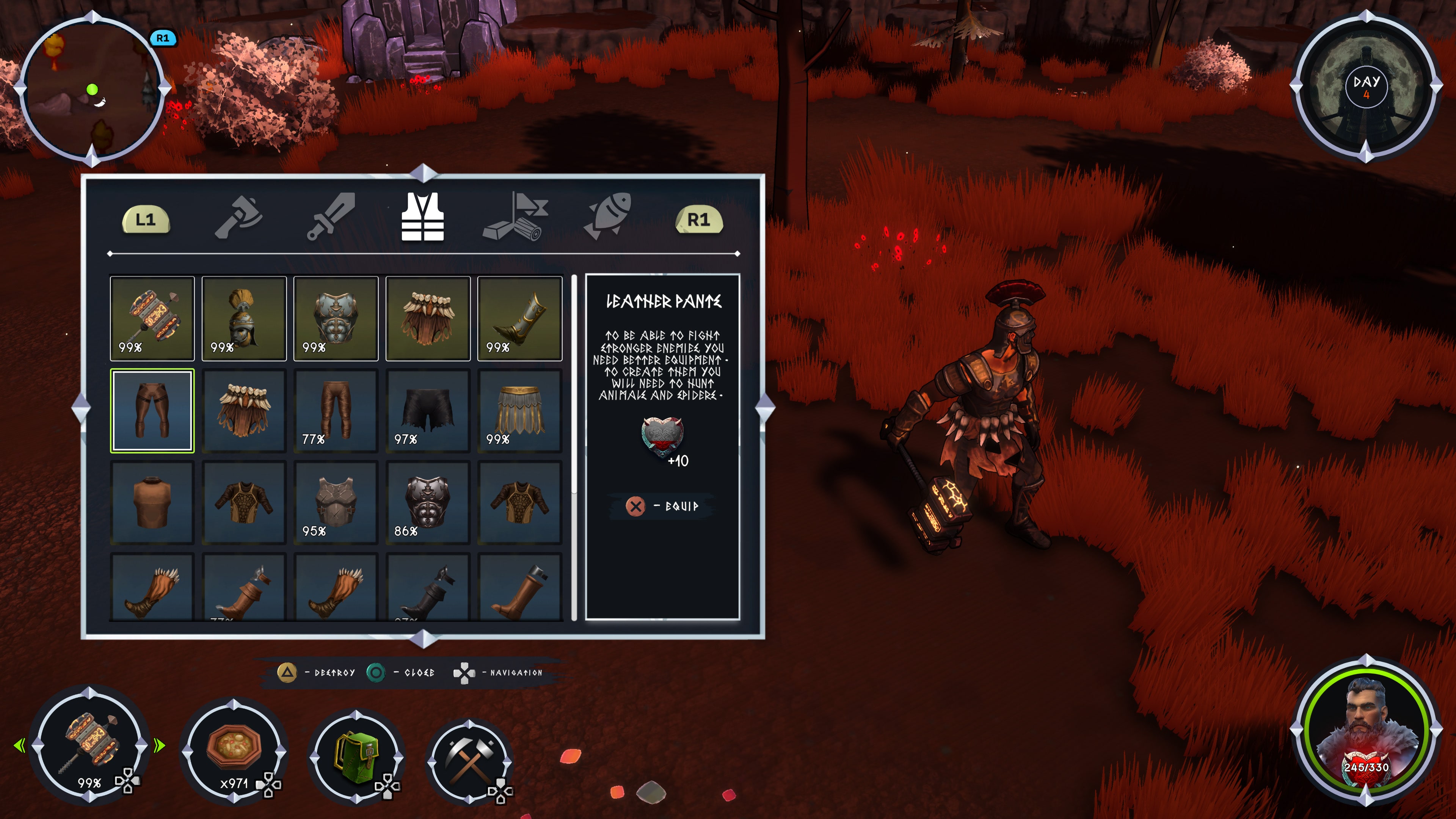 #4. Isolation Instinct: Farming, Craft, Survival (PlayStation) By: 404 GAMES LTD