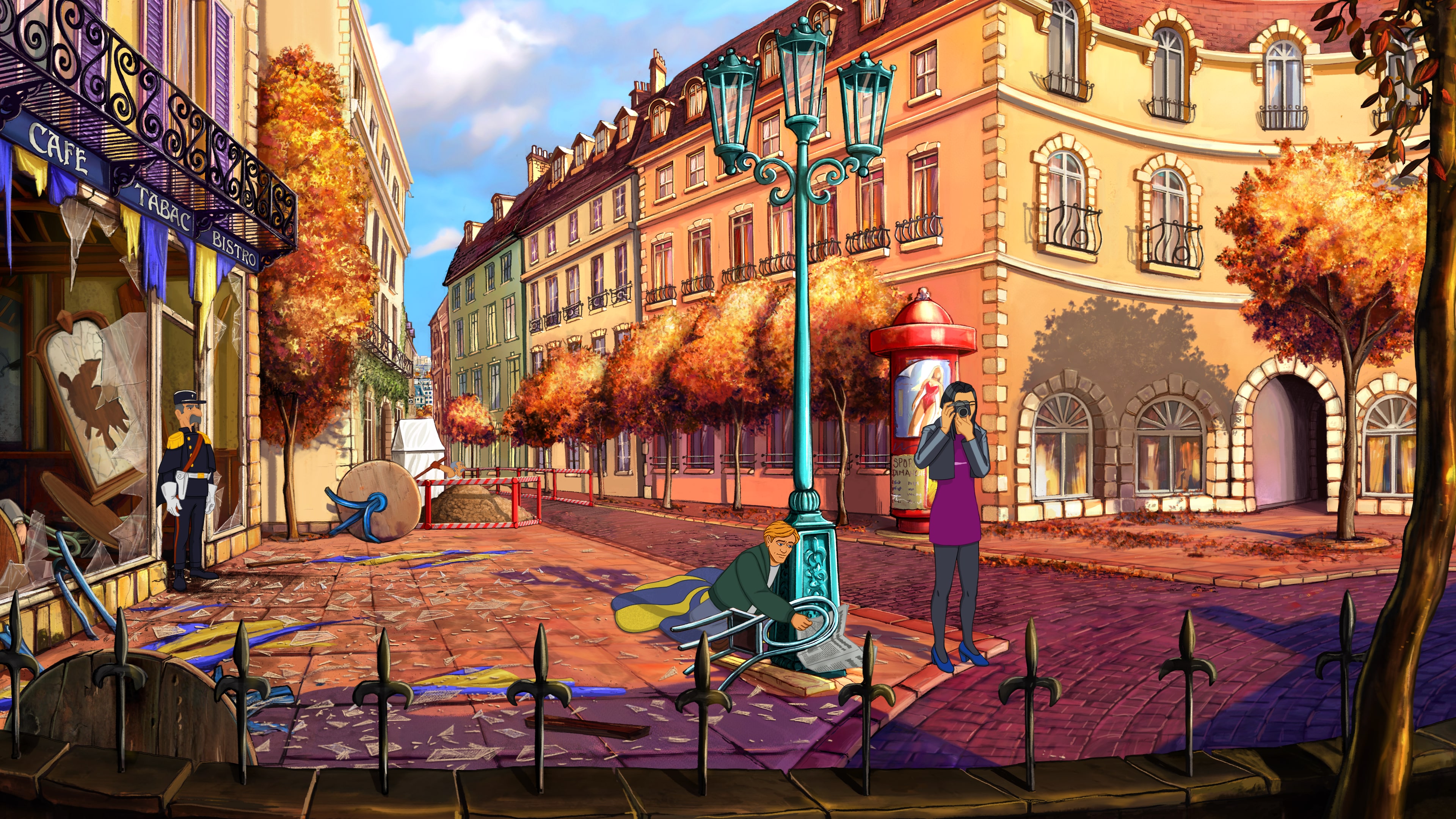 #2. Broken Sword - Shadow of the Templars: Reforged (PlayStation) โดย: Revolution Software Limited