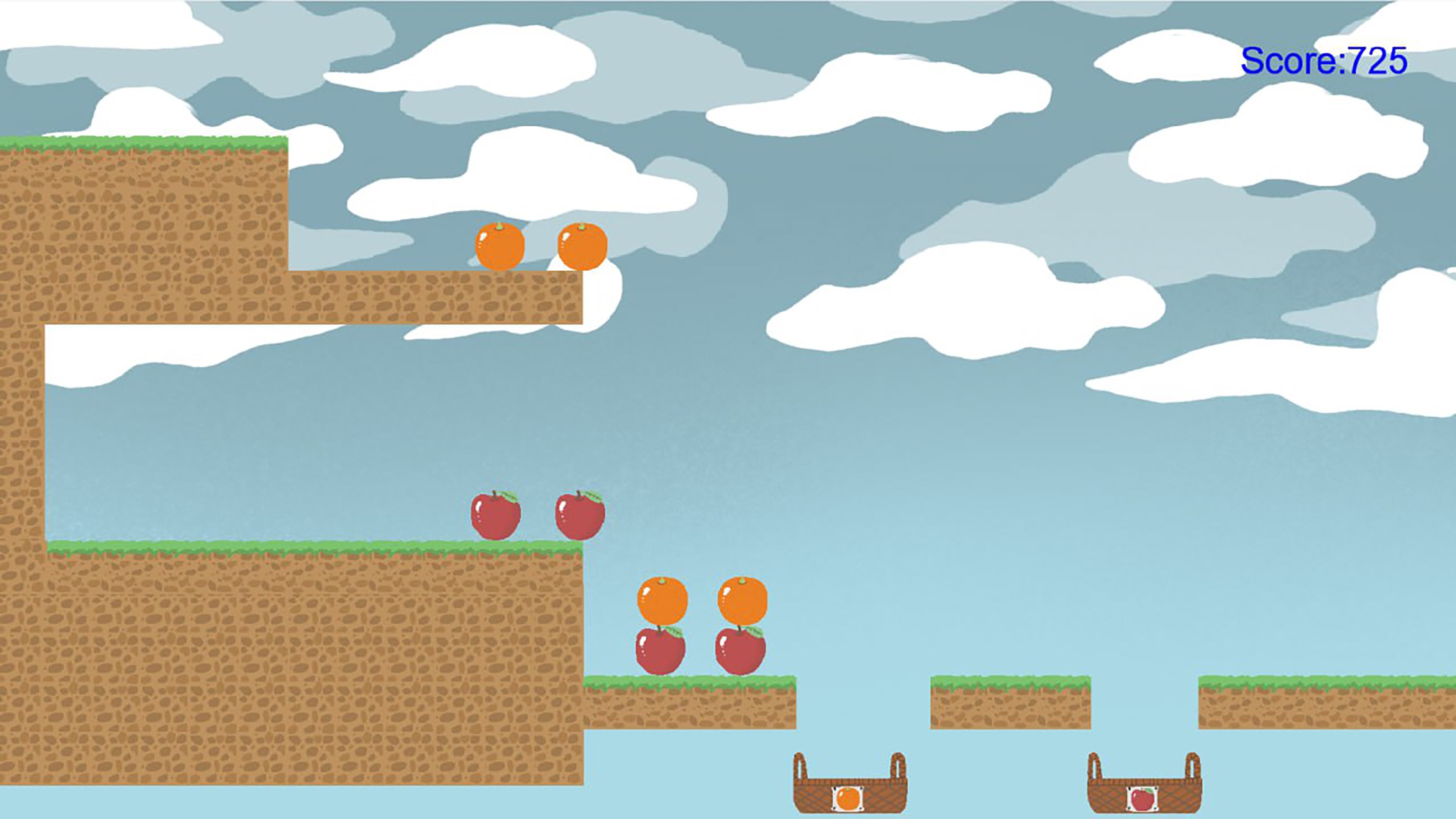 #2. Fruits' harvest sorter (PlayStation) โดย: OÜ Enningture Game Temple