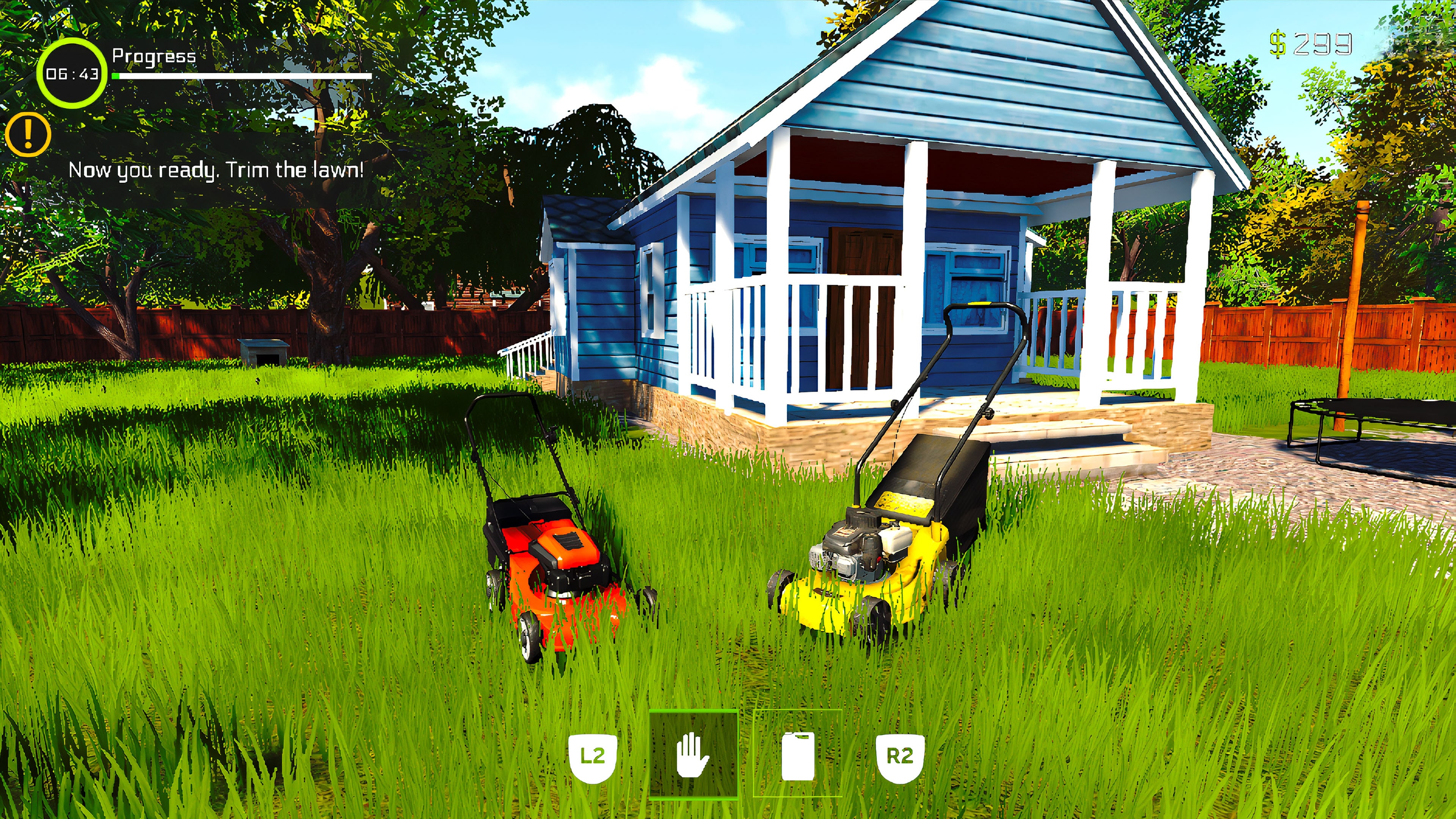 #3. Grass Cutting Simulator: Lawn Mowing Care (PlayStation) By: DEZVOLT APP & IDEI SRL