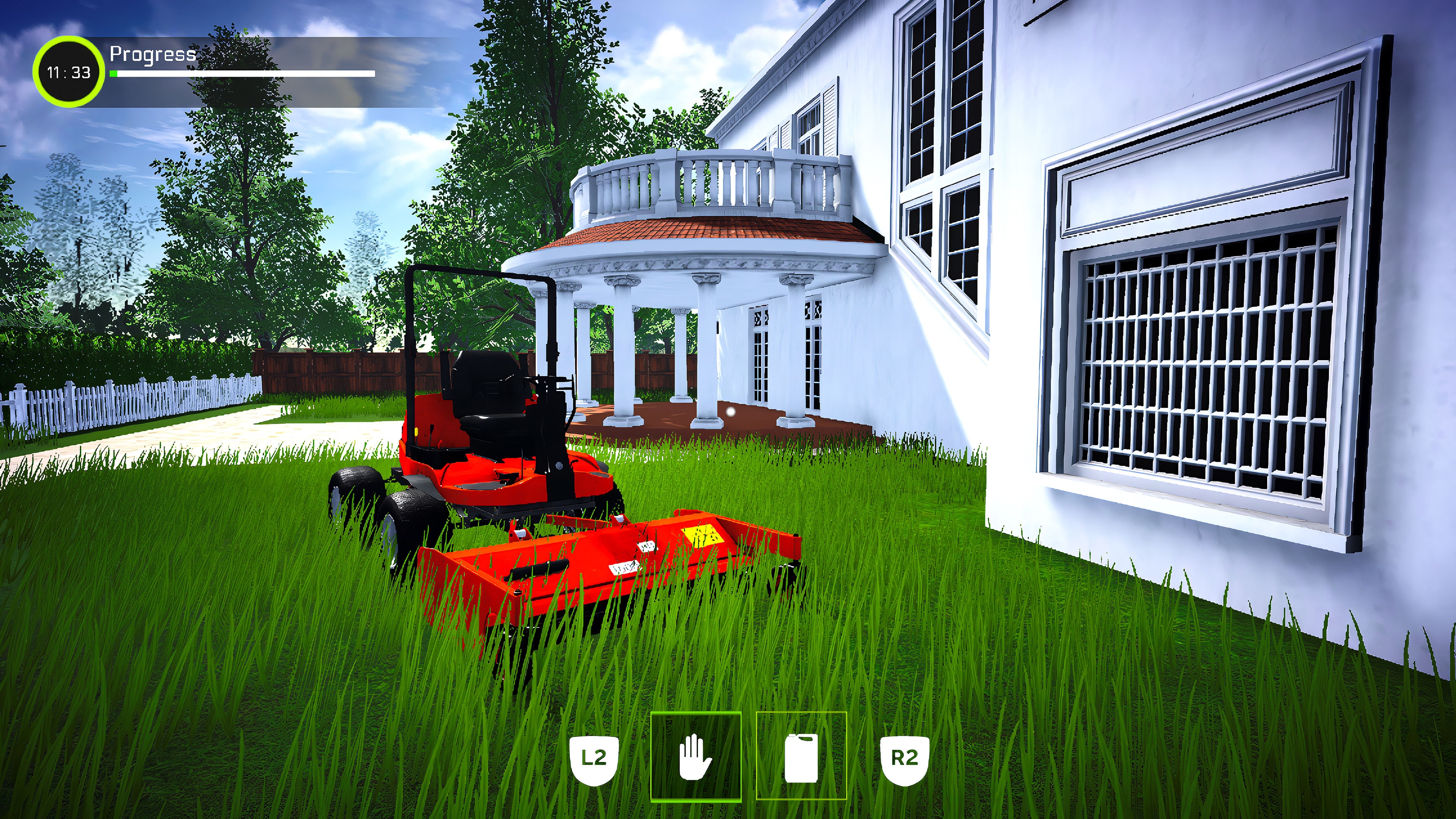 #10. Grass Cutting Simulator: Lawn Mowing Care (PlayStation) By: DEZVOLT APP & IDEI SRL