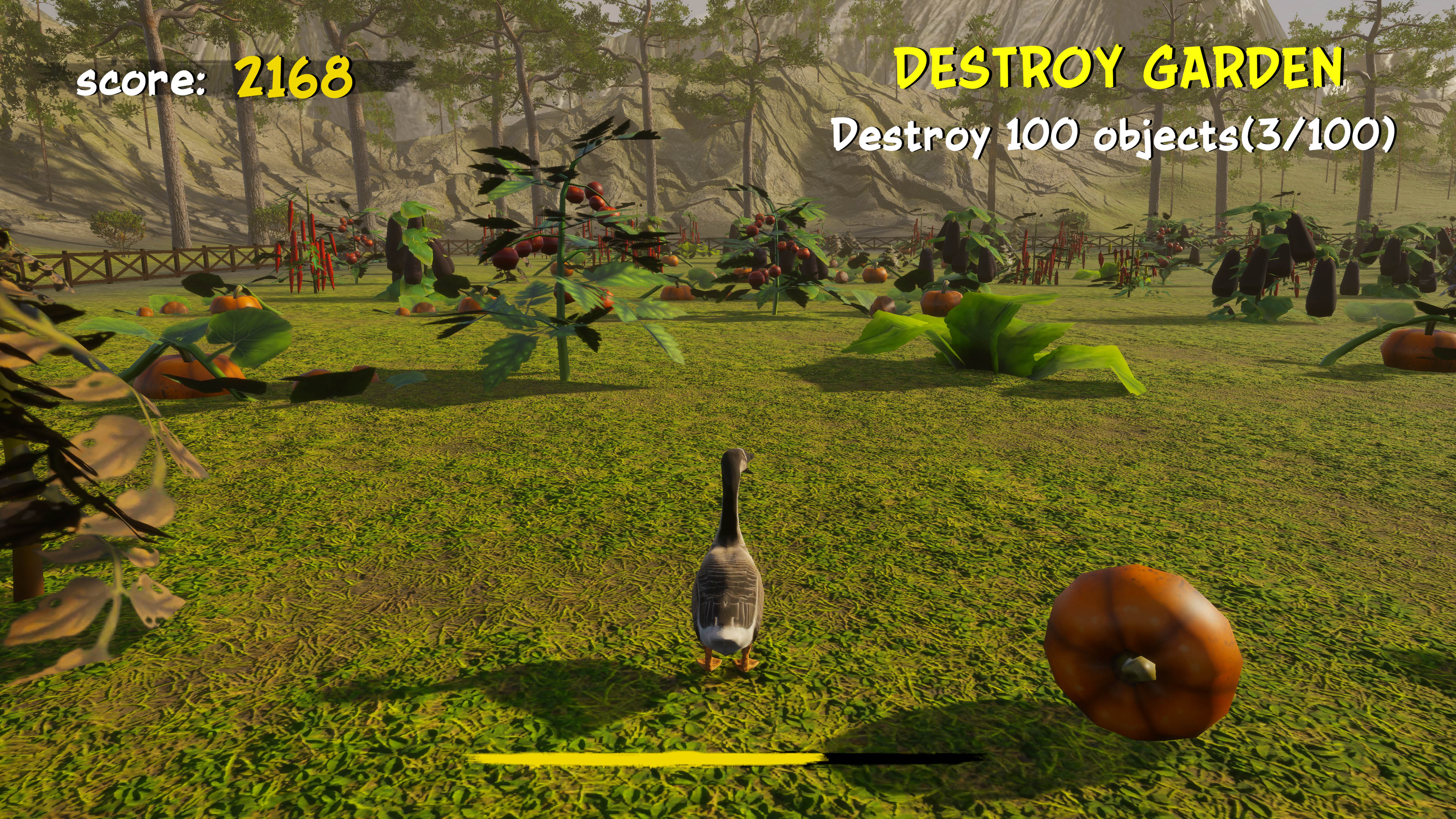 #7. Crazy Goose Simulator (PlayStation) By: DEZVOLT APP & IDEI SRL