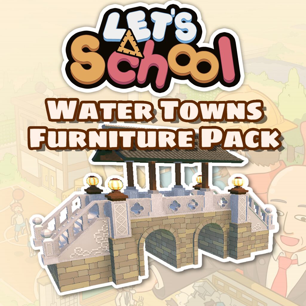 Let's School - Water Towns Furniture Pack