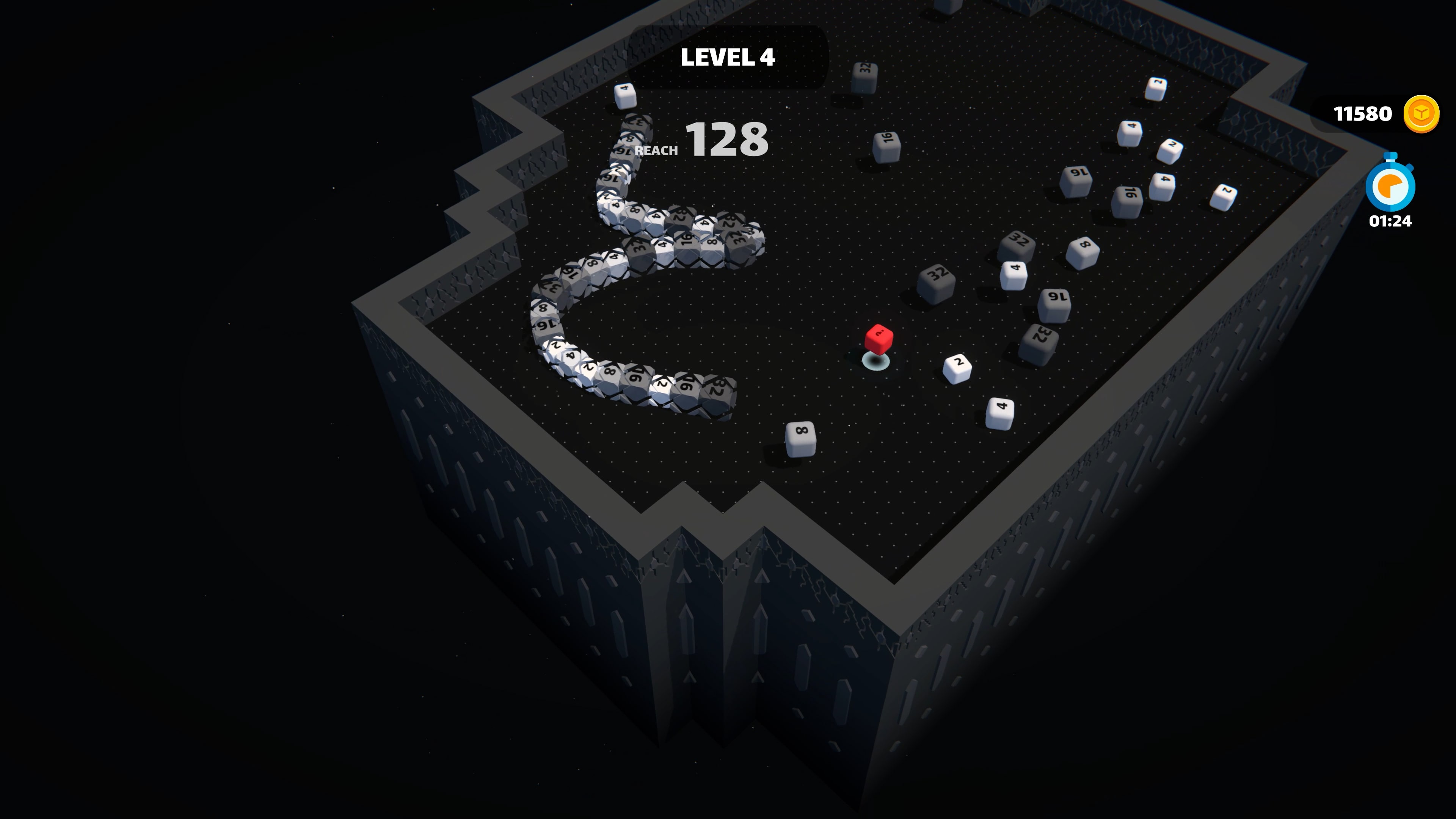 #3. 2048 Snake (PlayStation) By: NOSTRA GAMES LTD