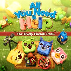 All You Need is Help: The Lively Friends Pack cover image